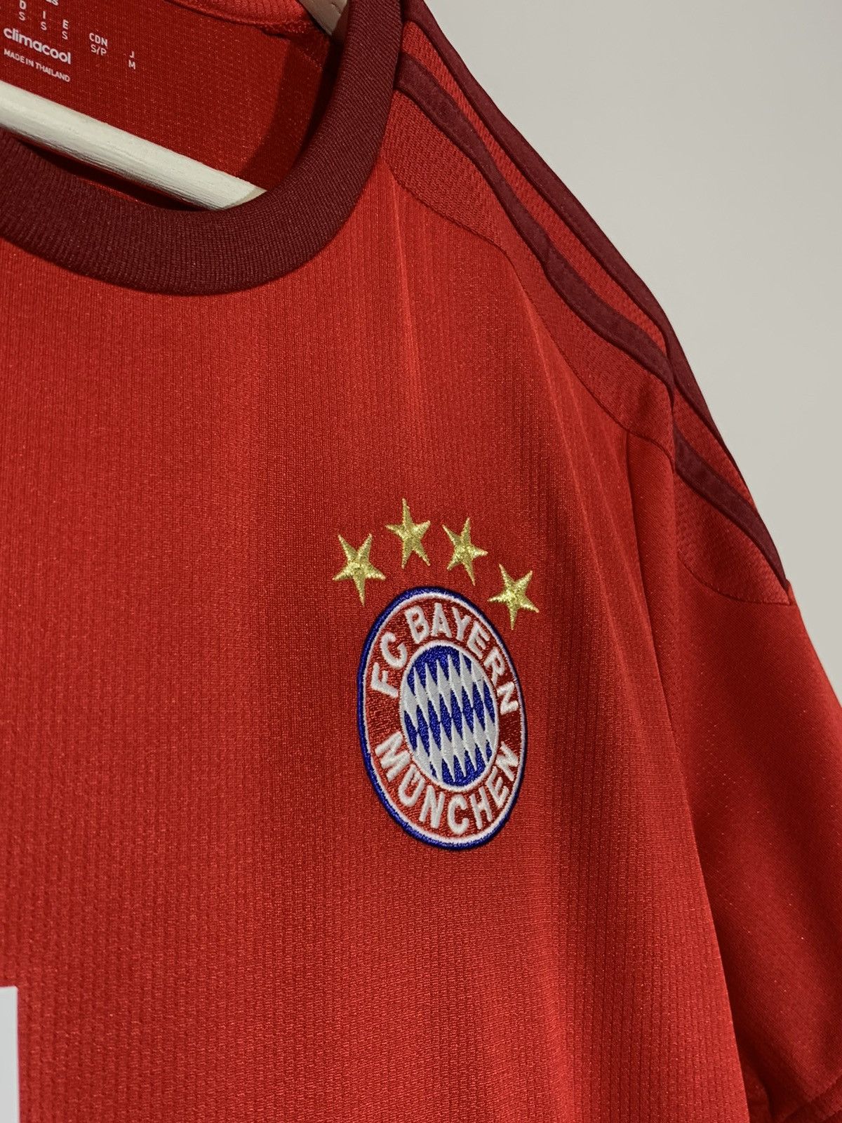 Adidas Bayern Munchen Adidas 2015/16 Y2k Streetwear Football Shirt Size US S / EU 44-46 / 1 - 4 Thumbnail