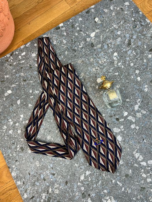 vivienne westwood blue tie