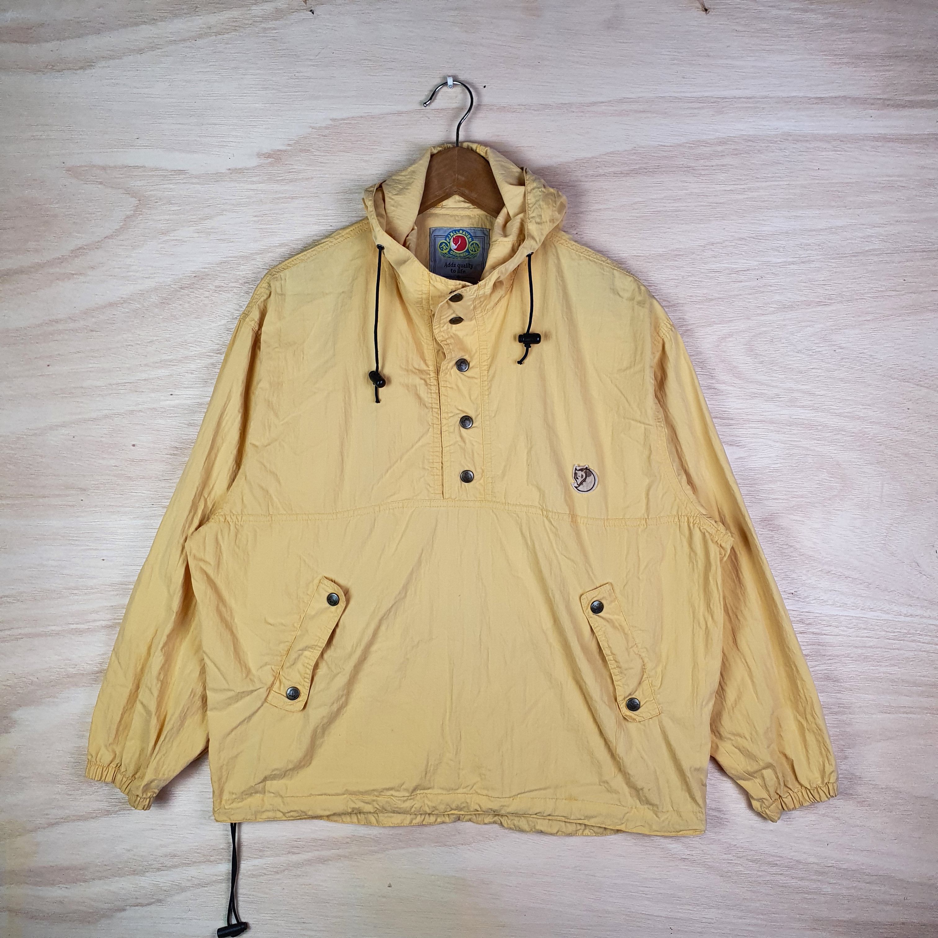 Fjallraven × Vintage VINTAGE HALF BUTTON WINDBREAKER FJALLRAVEN Size US M / EU 48-50 / 2 - 1 Thumbnail
