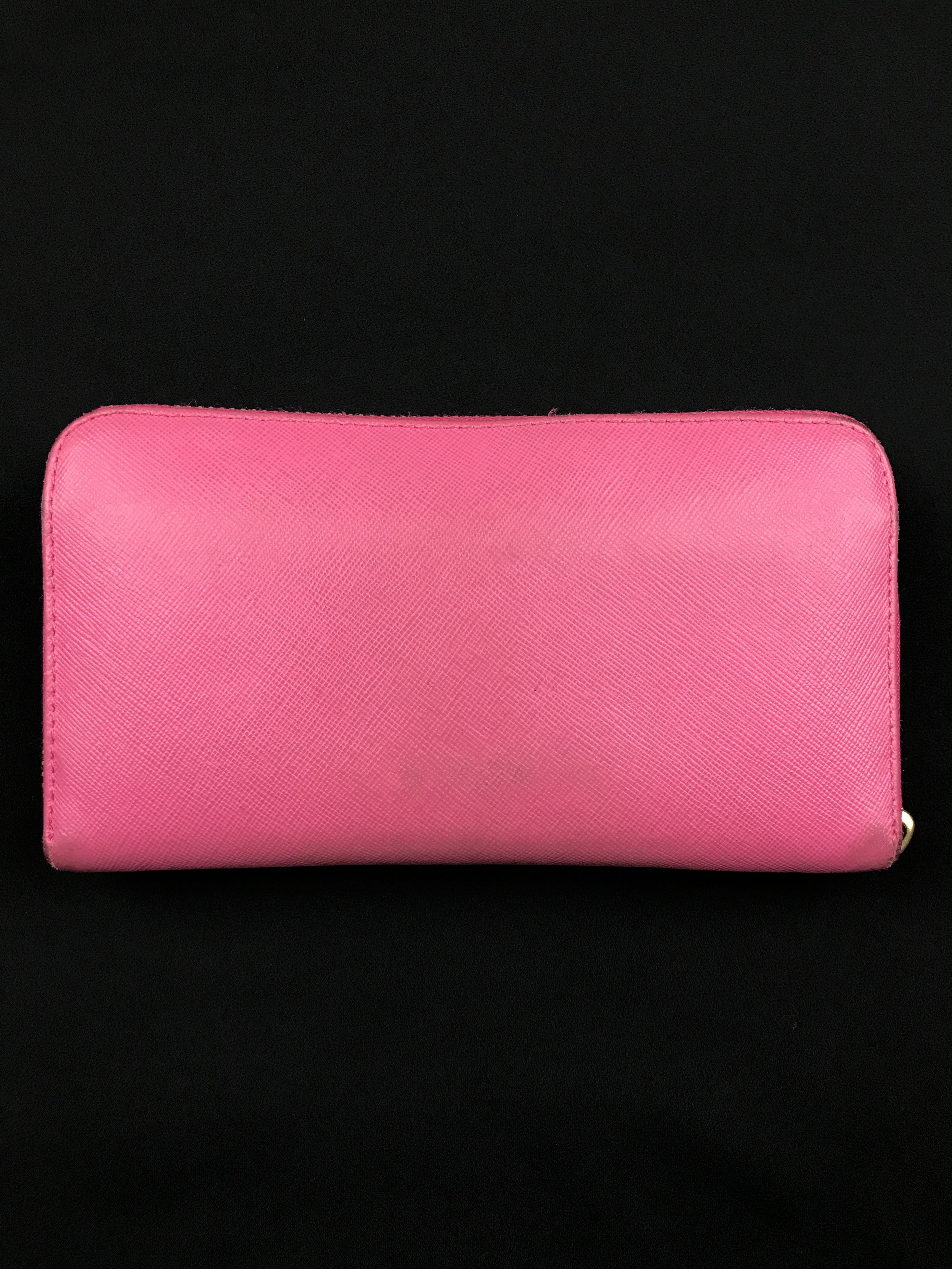 Designer × Tory Burch × Vintage Tory Burch Audra Reva Gold Logo Zip Around Long Wallet Size ONE SIZE - 2 Thumbnail