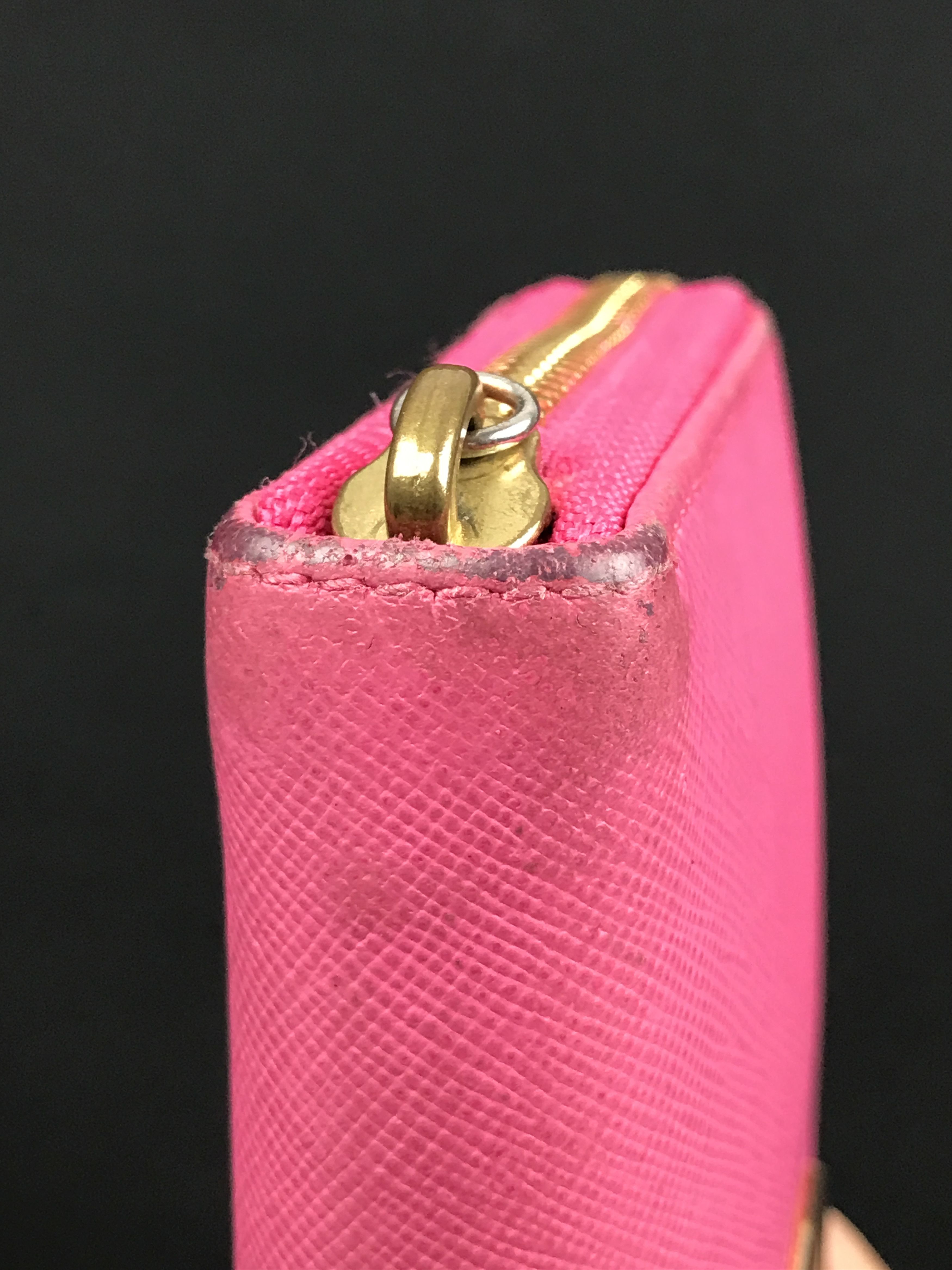Designer × Tory Burch × Vintage Tory Burch Audra Reva Gold Logo Zip Around Long Wallet Size ONE SIZE - 16 Thumbnail