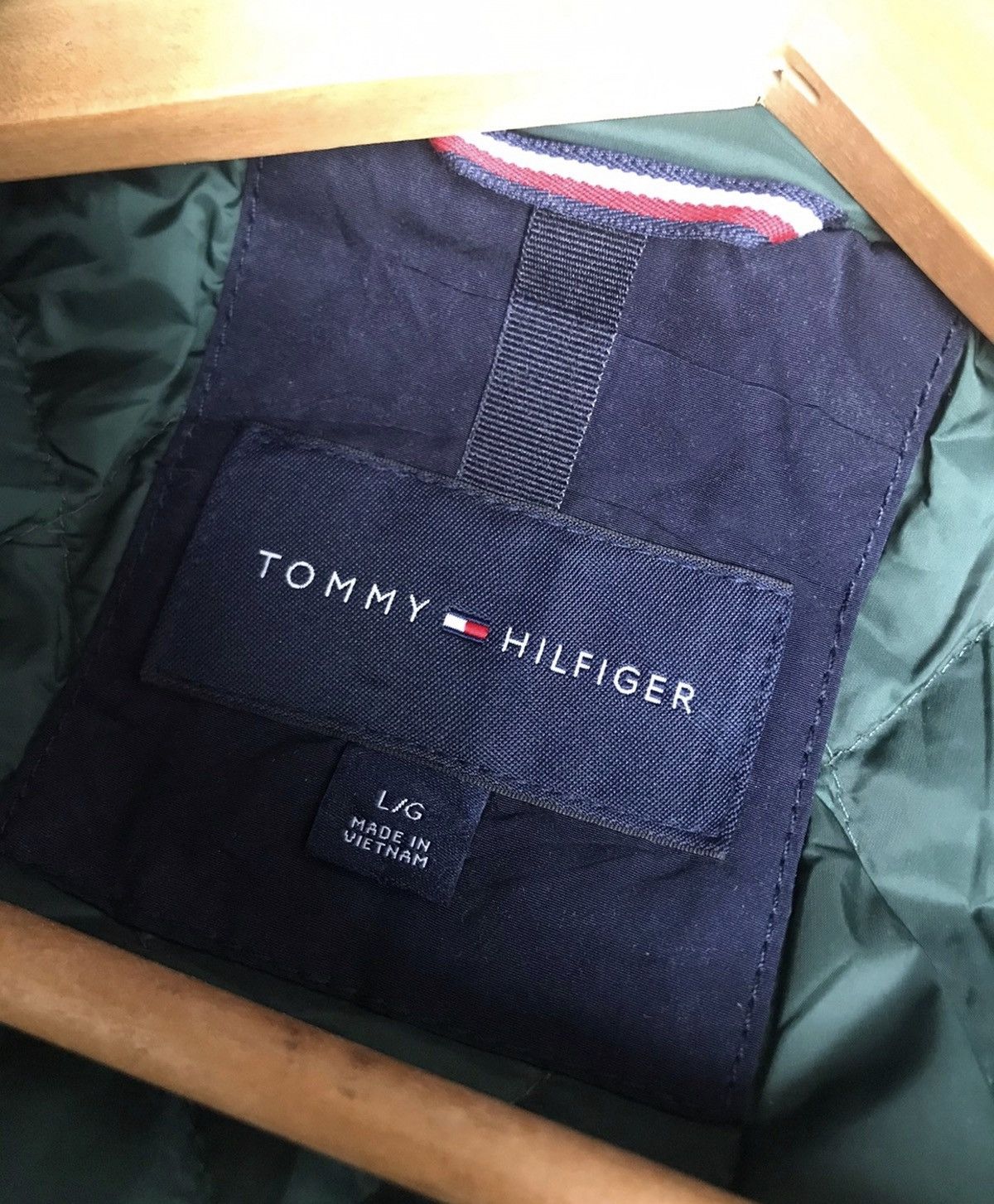 Tommy Hilfiger Vintage Tommy Hilfiger Quilted Parka Jacket Size US L / EU 52-54 / 3 - 6 Thumbnail