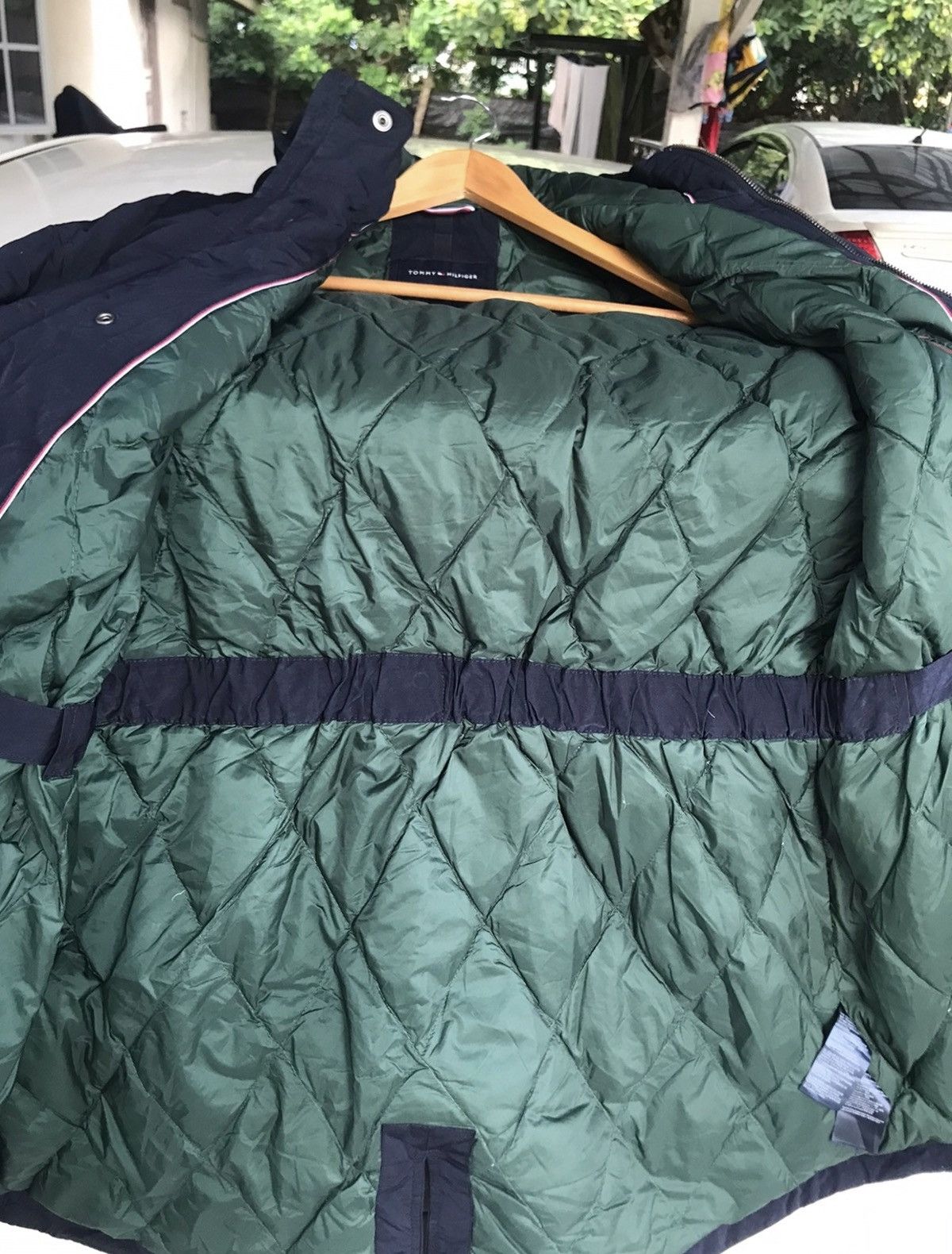 Tommy Hilfiger Vintage Tommy Hilfiger Quilted Parka Jacket Size US L / EU 52-54 / 3 - 5 Thumbnail