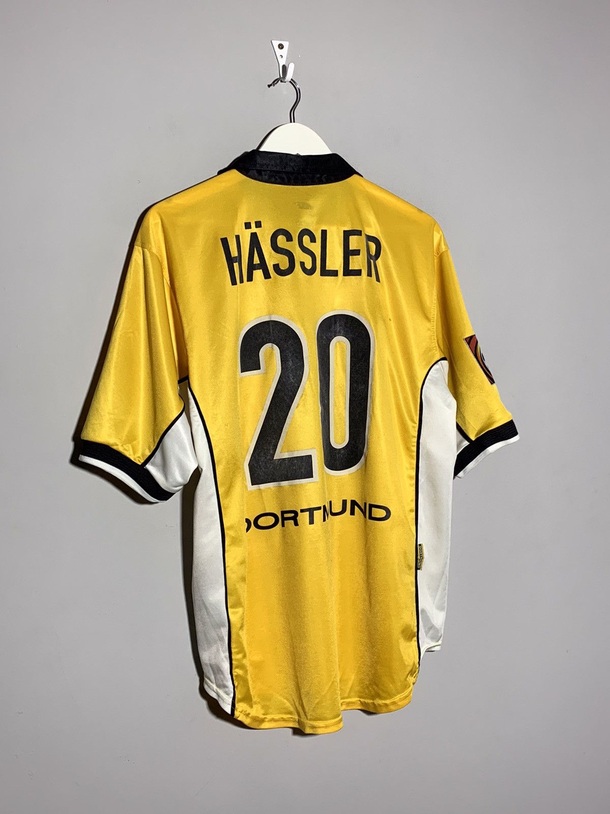 Nike × Vintage #20 Hassler Borussia Dortmund 1998/99 Player issue jersey Size US L / EU 52-54 / 3 - 12 Thumbnail