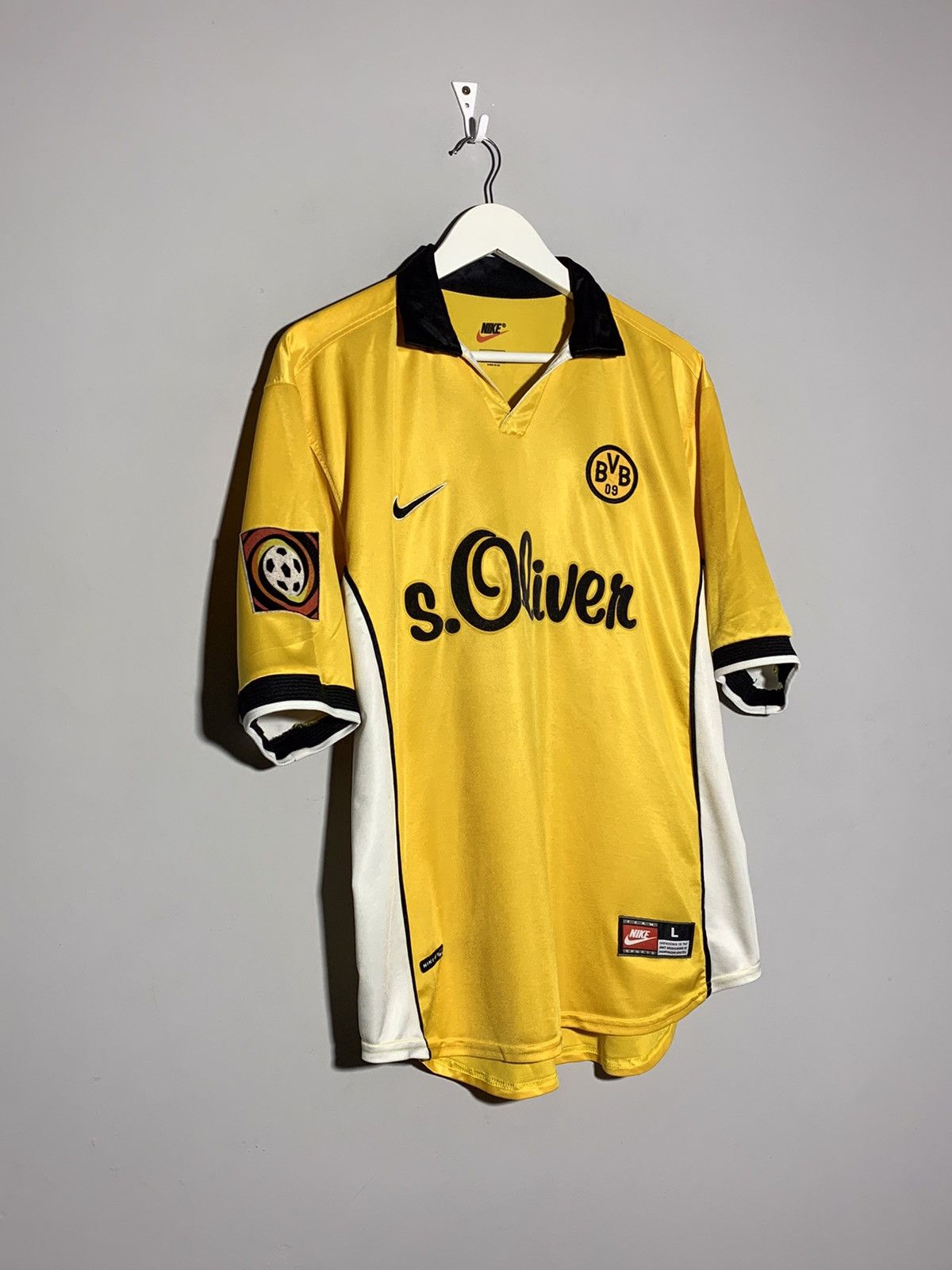 Nike × Vintage #20 Hassler Borussia Dortmund 1998/99 Player issue jersey Size US L / EU 52-54 / 3 - 3 Thumbnail
