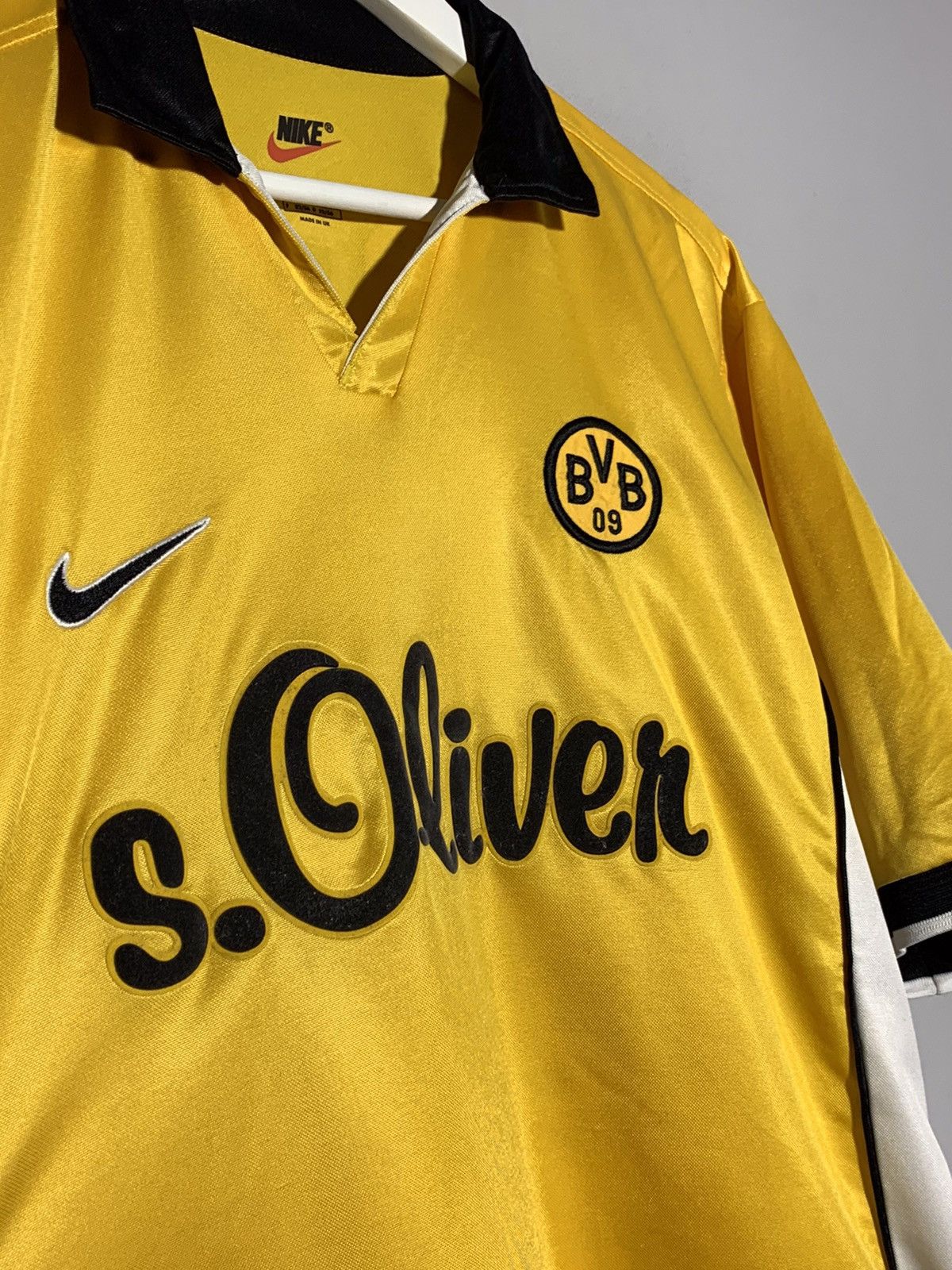 Nike × Vintage #20 Hassler Borussia Dortmund 1998/99 Player issue jersey Size US L / EU 52-54 / 3 - 5 Thumbnail