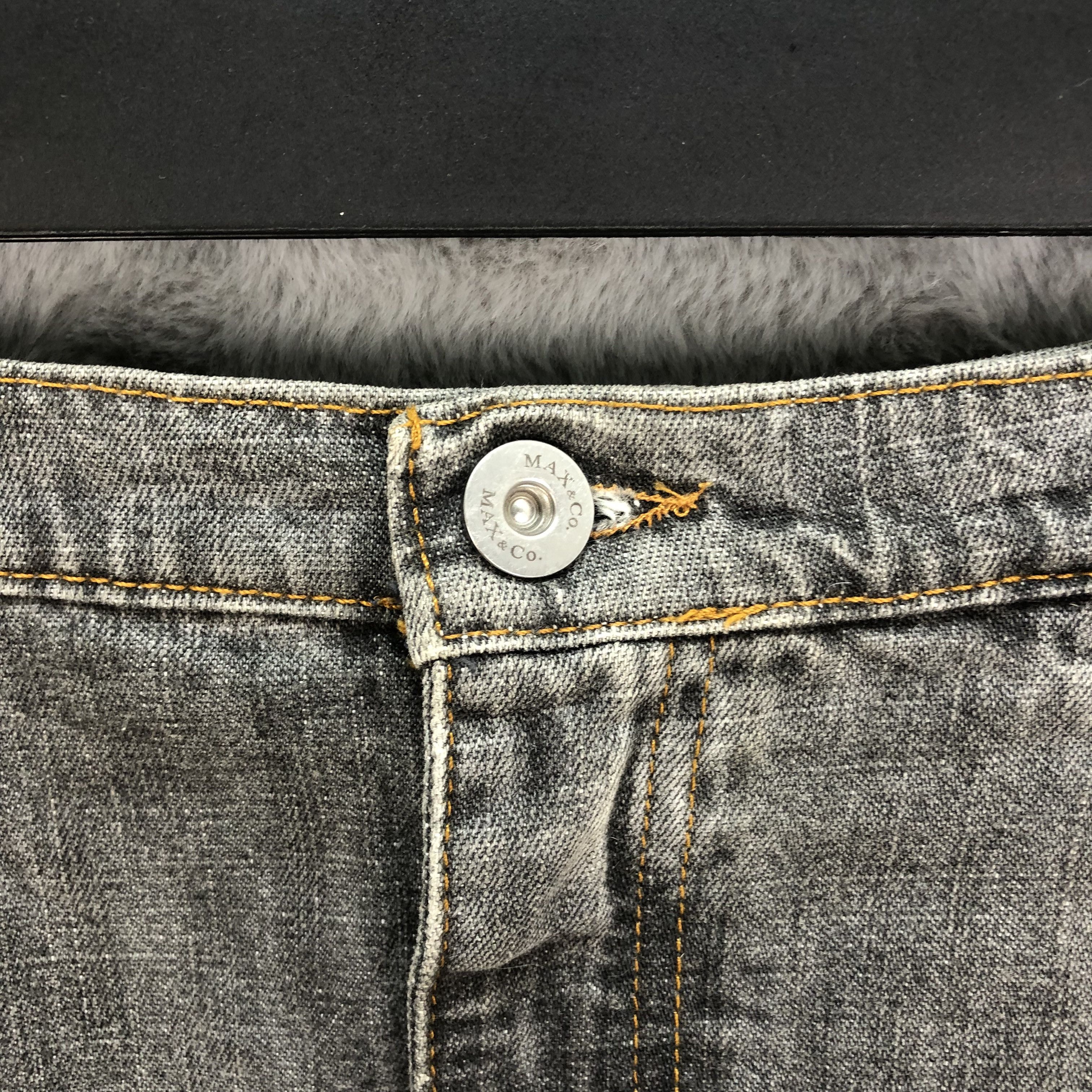 MAX&Co. MAX MARA DENIM SKIRT #5080-40 Size 29" - 4 Thumbnail