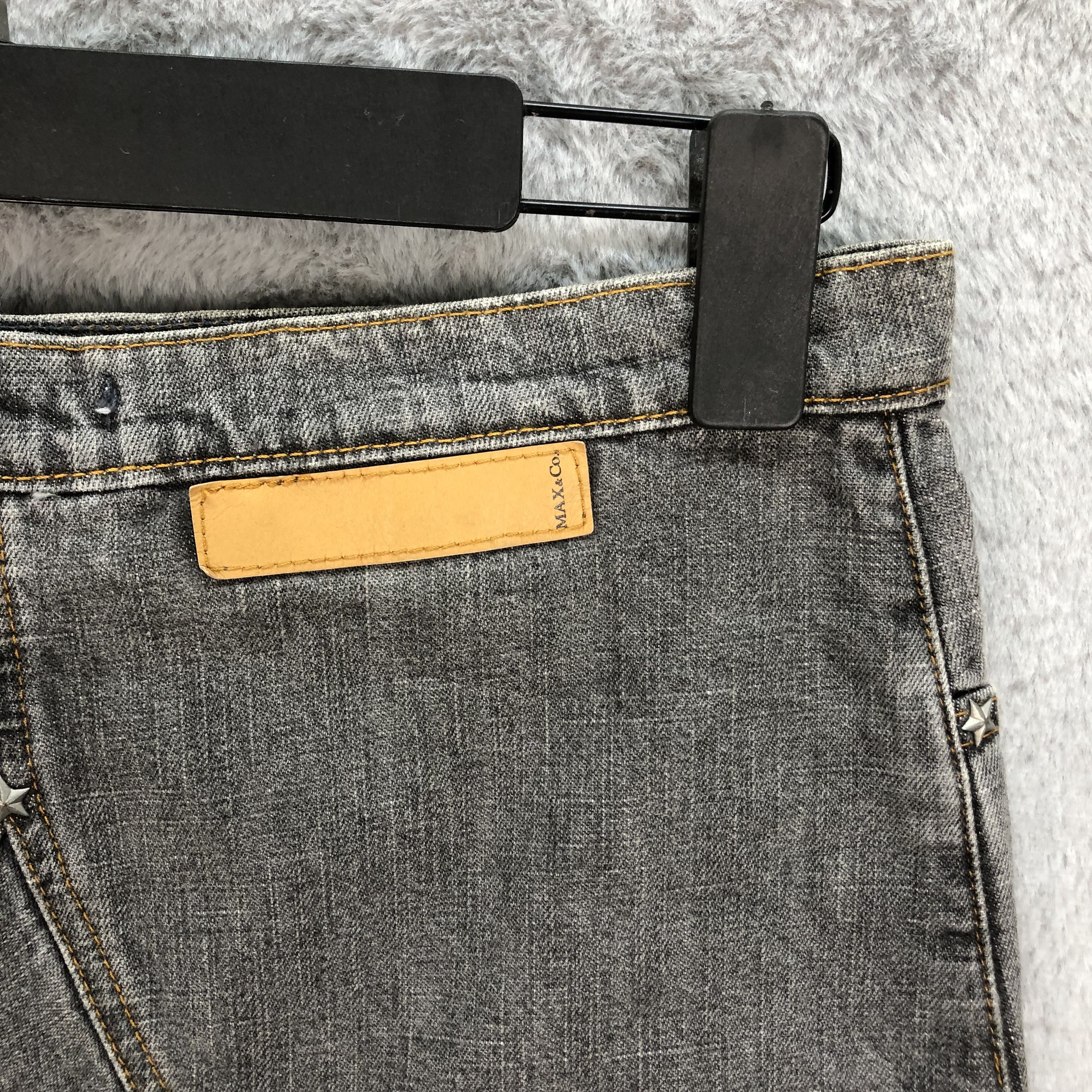 MAX&Co. MAX MARA DENIM SKIRT #5080-40 Size 29" - 11 Thumbnail