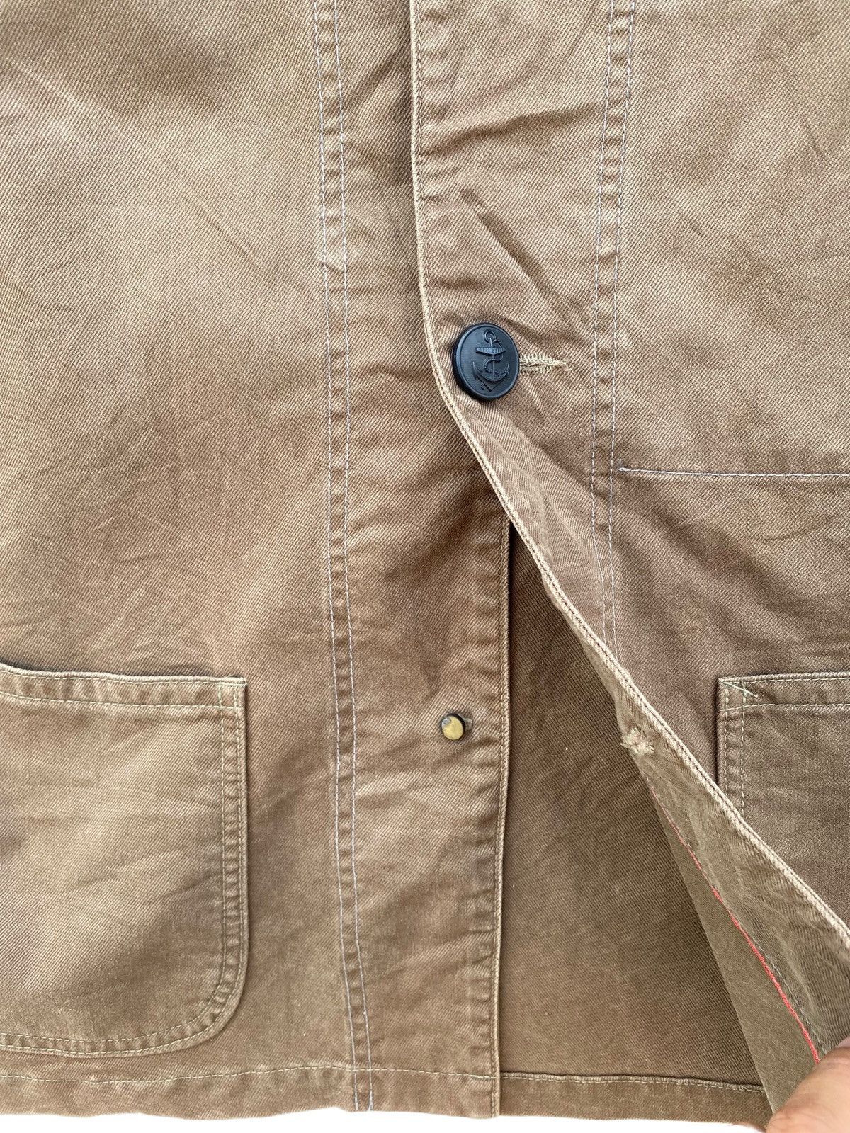 Blue Blue Japan Blue Blue Worker Jacket Size XS / US 0-2 / IT 36-38 - 4 Thumbnail