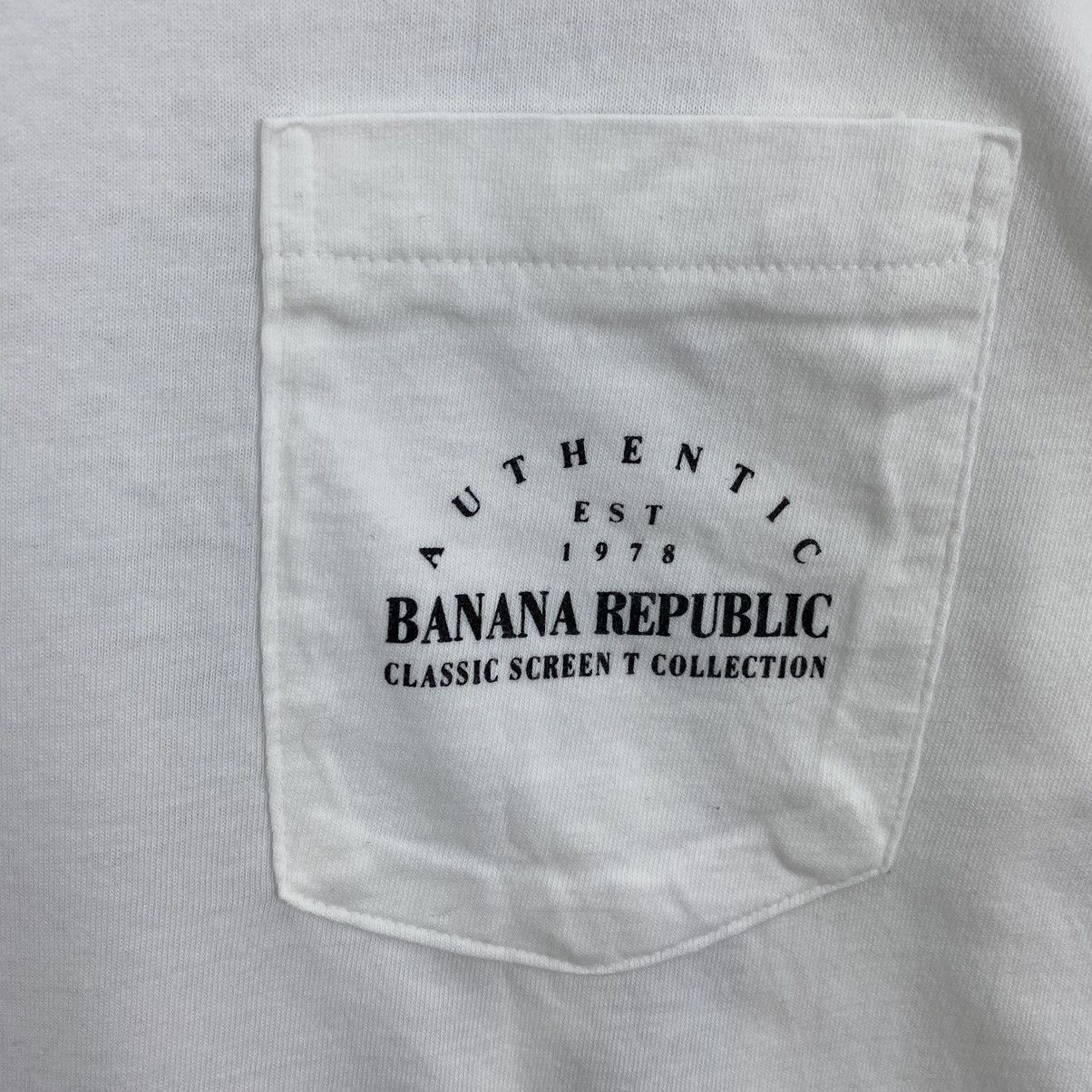 Banana Republic × Vintage Vintage BANANA REPUBLIC World Map Print Pocket White Short Size US S / EU 44-46 / 1 - 5 Thumbnail