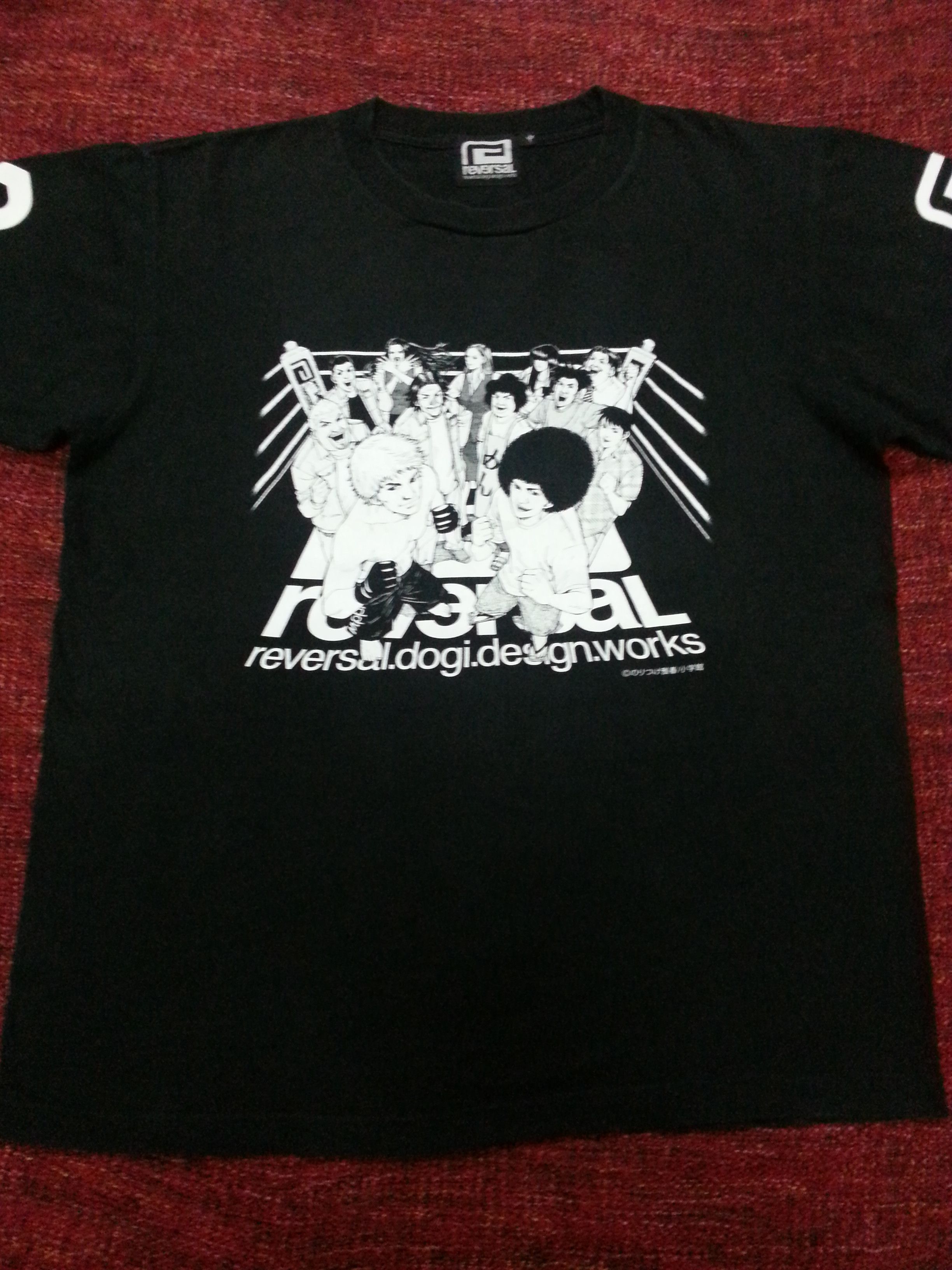 Anime × Cartoon Network × Japanese Brand Reversal x anime Afro Tanaka tee Martial Art Manga Size US M / EU 48-50 / 2 - 1 Thumbnail