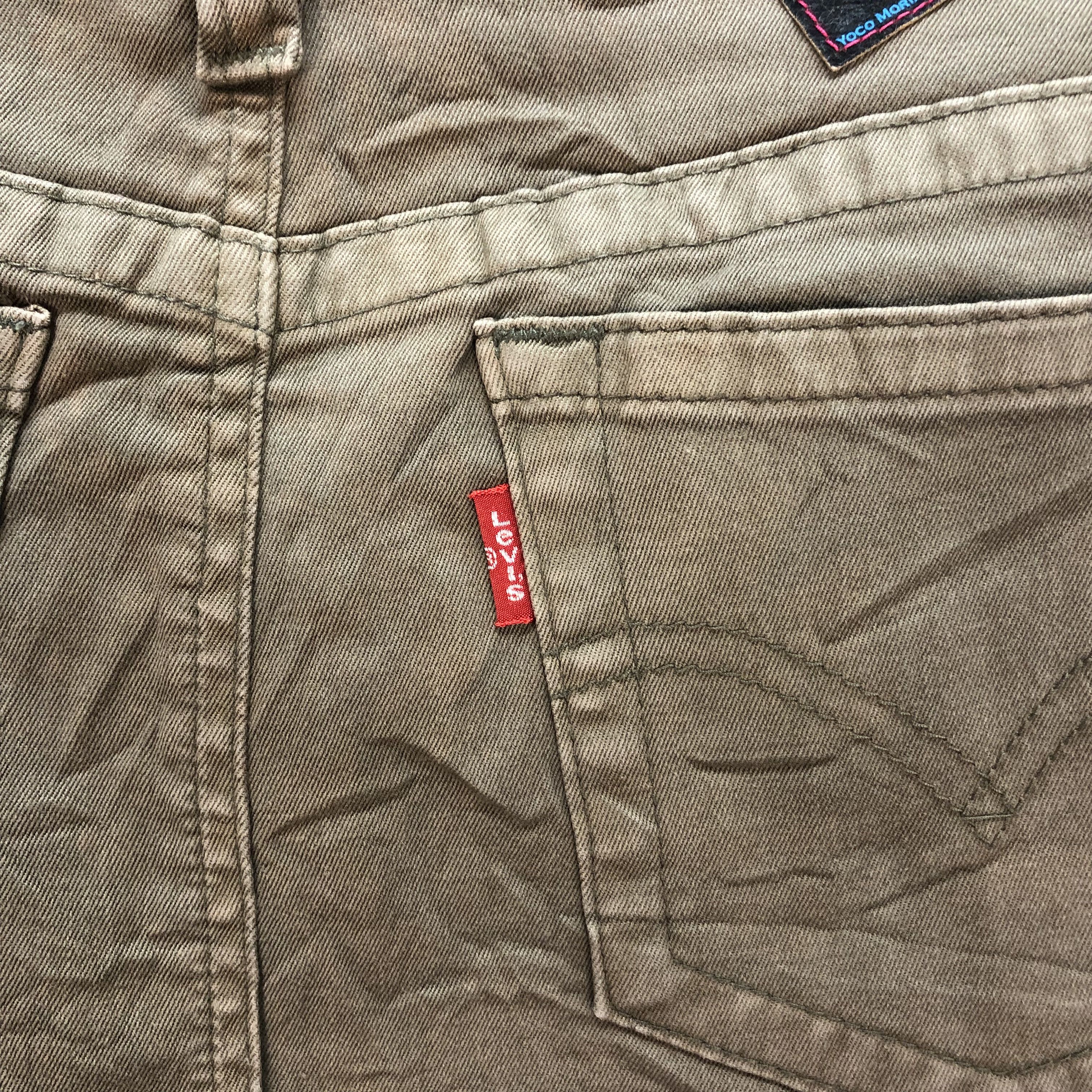 Levi's LEVIS X YOCO MORIMOTO YMDO MINI SKIRTS #6208-54 Size 30" / US 8 / IT 44 - 5 Thumbnail