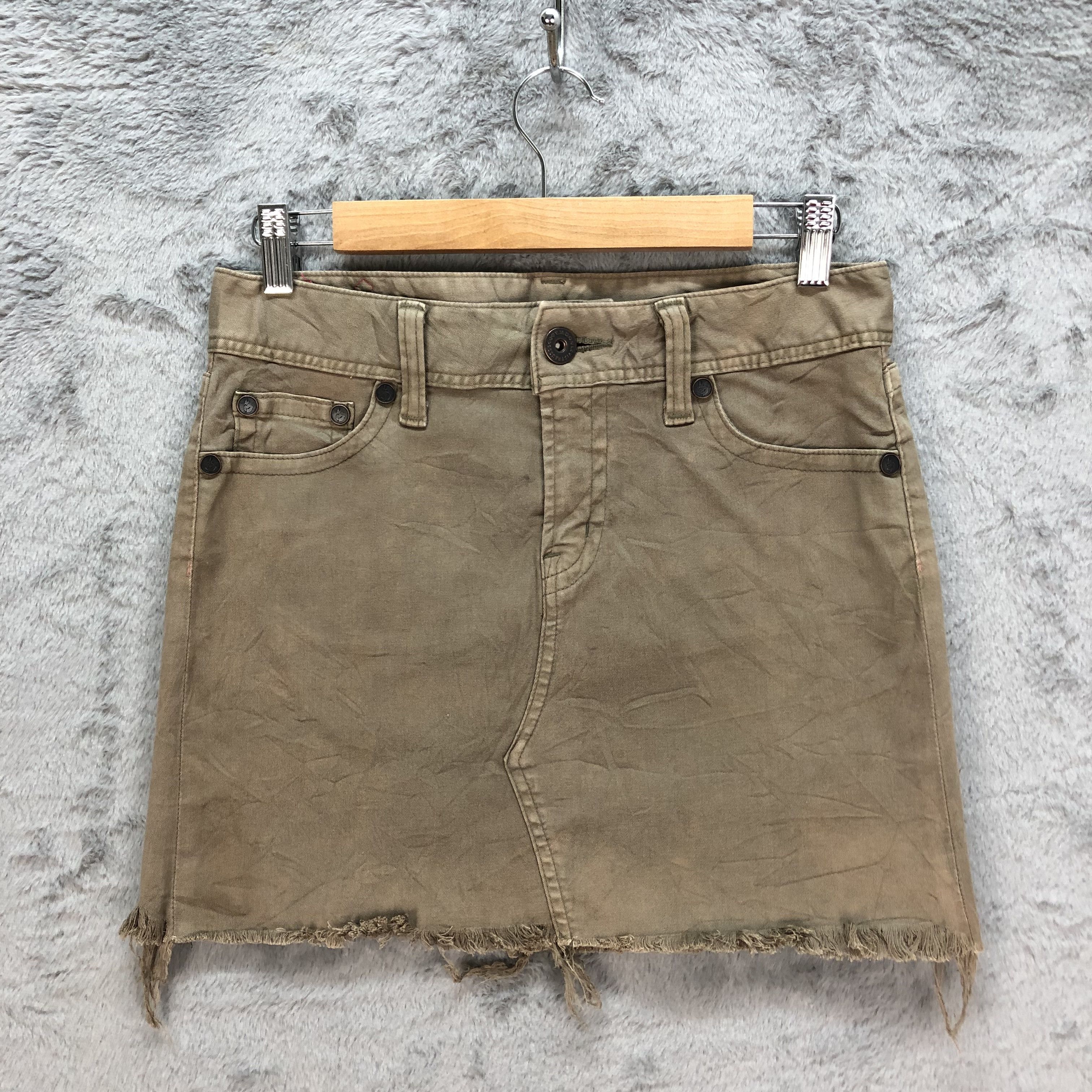 Levi's LEVIS X YOCO MORIMOTO YMDO MINI SKIRTS #6208-54 Size 30" / US 8 / IT 44 - 6 Thumbnail