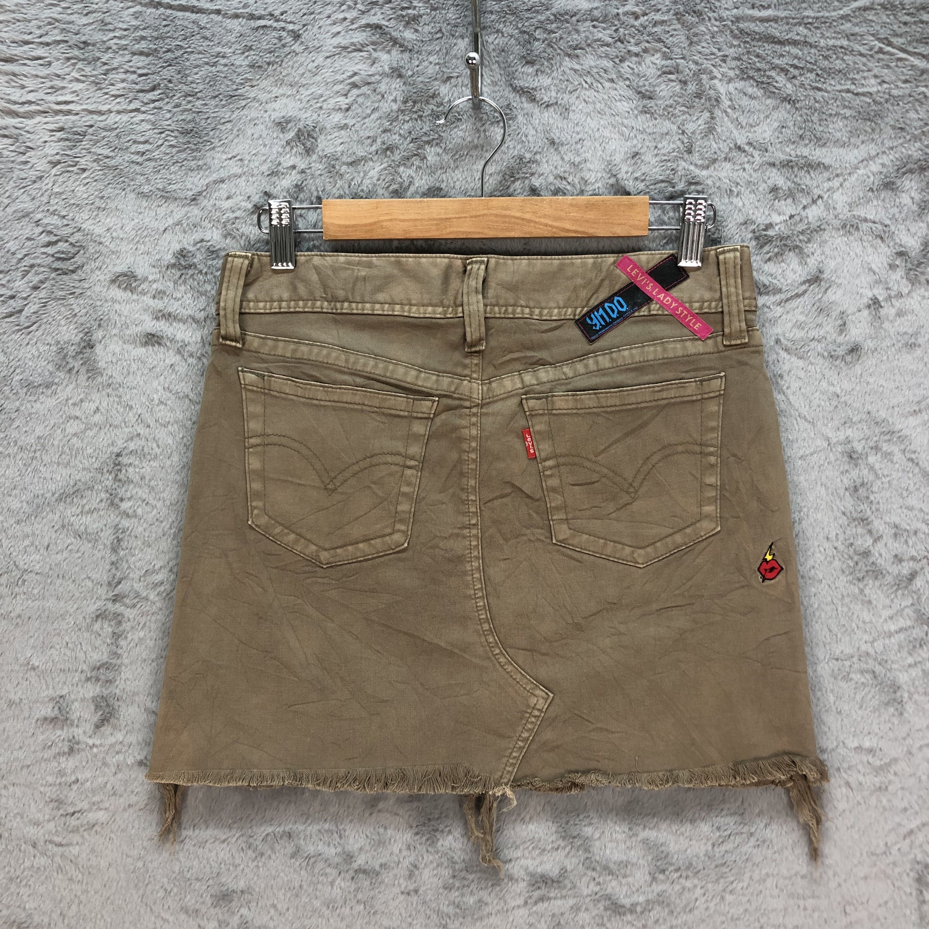 Levi's LEVIS X YOCO MORIMOTO YMDO MINI SKIRTS #6208-54 Size 30" / US 8 / IT 44 - 1 Thumbnail