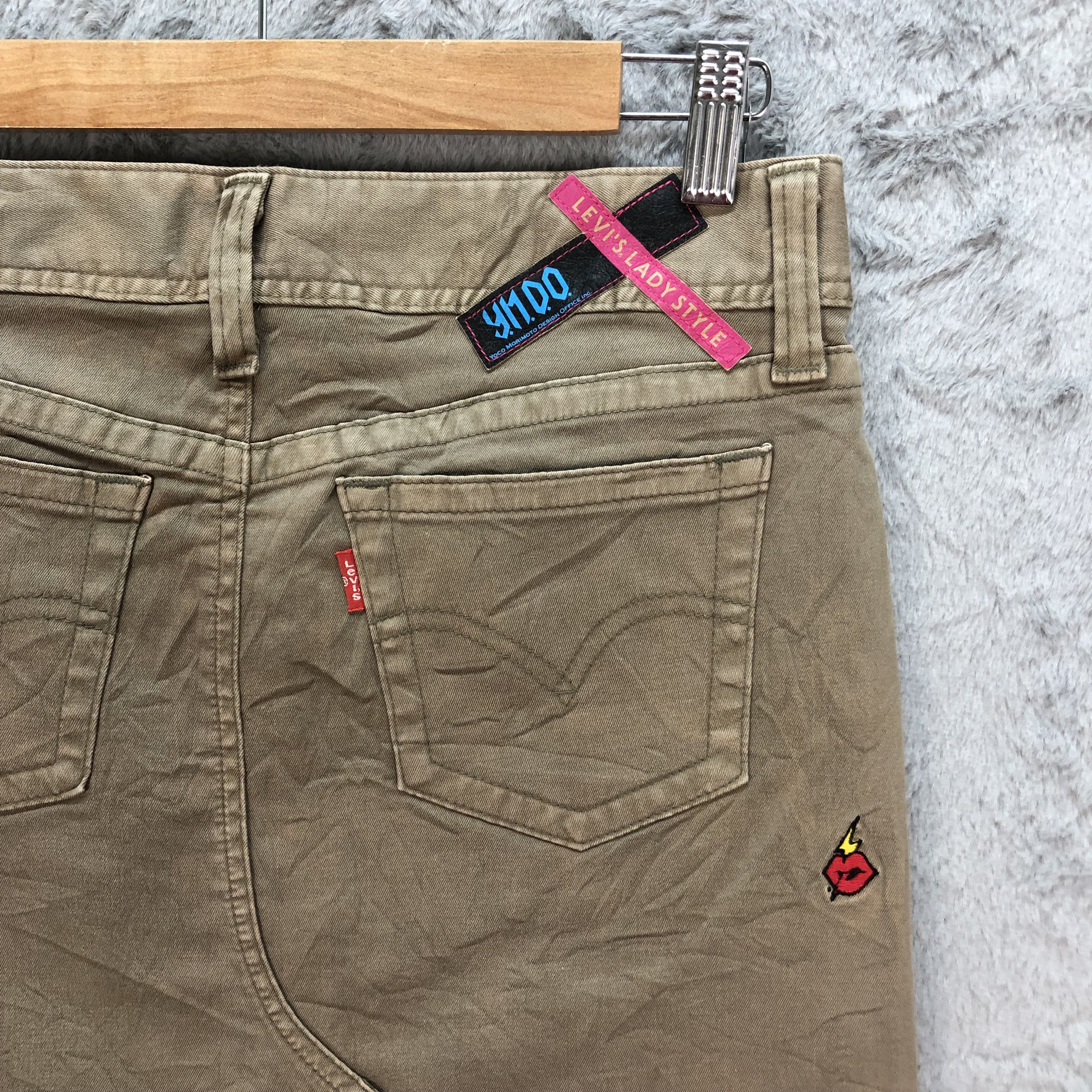 Levi's LEVIS X YOCO MORIMOTO YMDO MINI SKIRTS #6208-54 Size 30" / US 8 / IT 44 - 3 Thumbnail