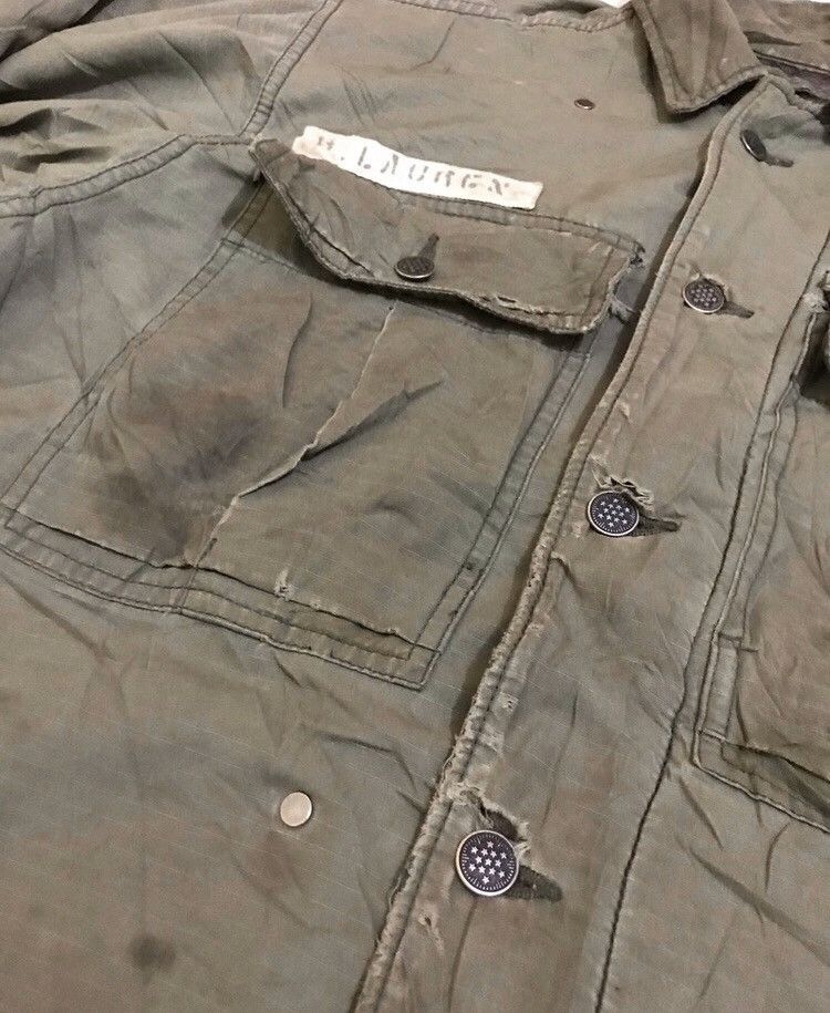 Ralph Lauren Ralph laurent 13 star blanket army shirts Size US M / EU 48-50 / 2 - 10 Thumbnail