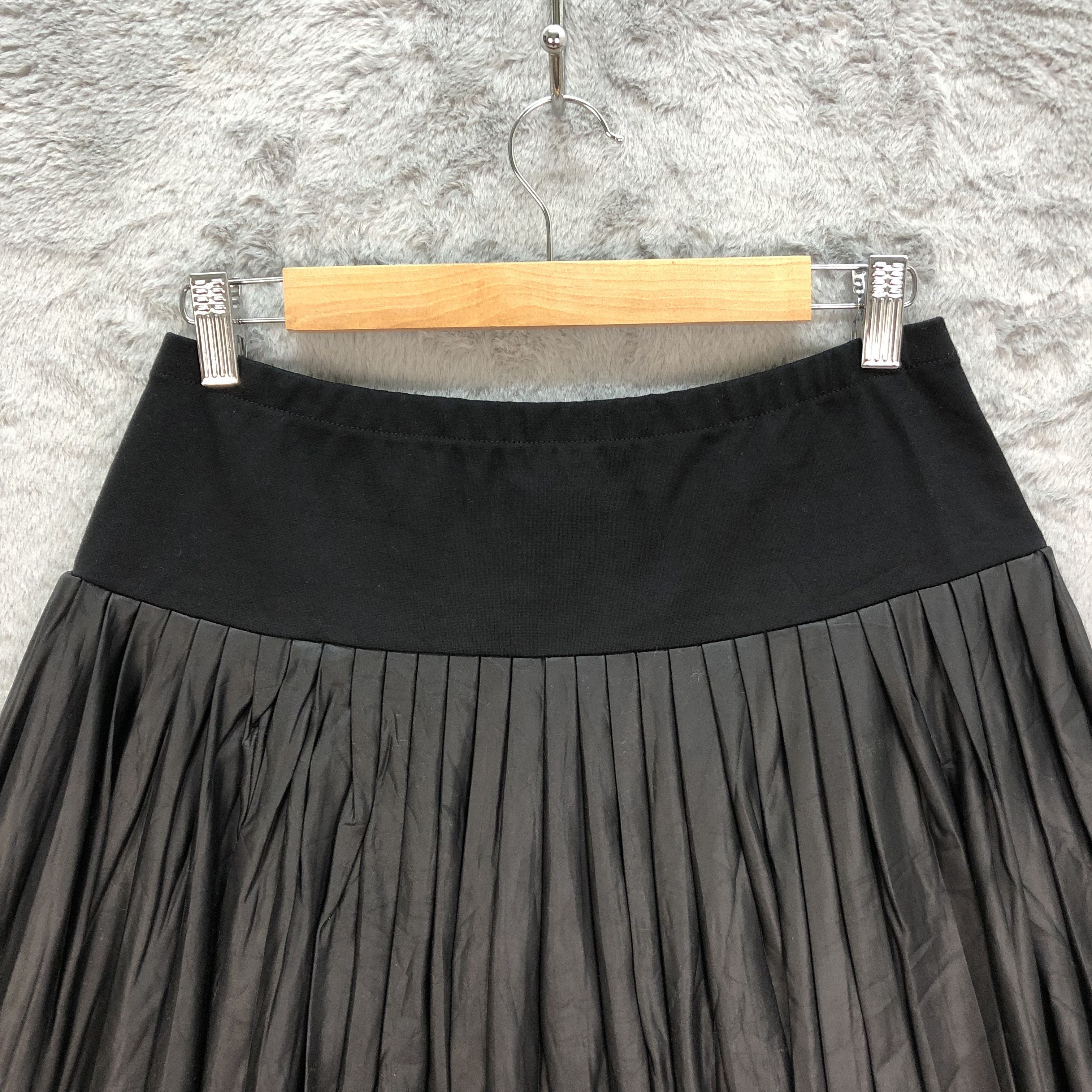 Japanese Brand PIANURASTUDIO ROMA PLEATED MINI SKIRTS #6209-54 Size 30" / US 8 / IT 44 - 2 Thumbnail