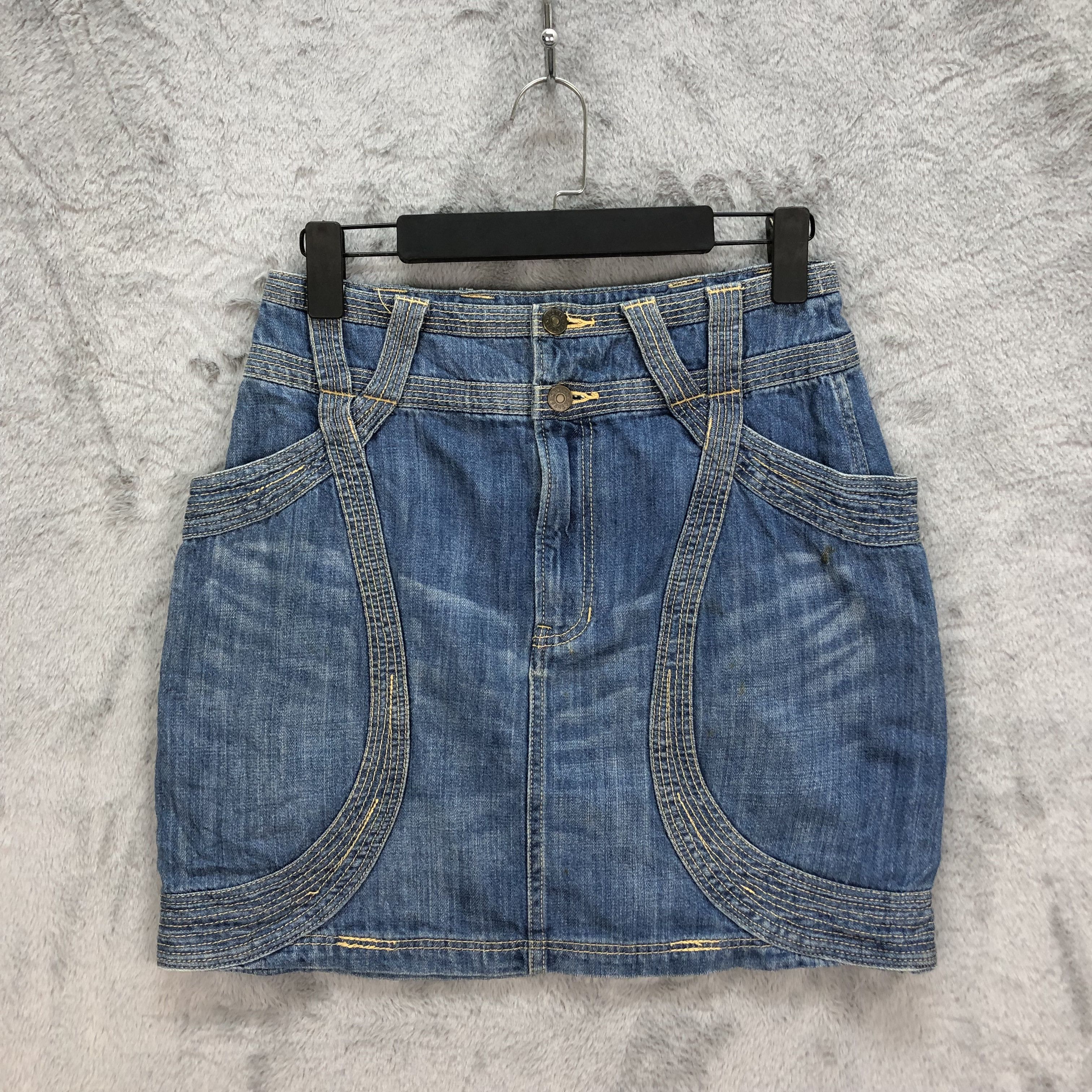 希少 80s I.S. ISEEY MIYAKEツモリチサト ラップスカート M