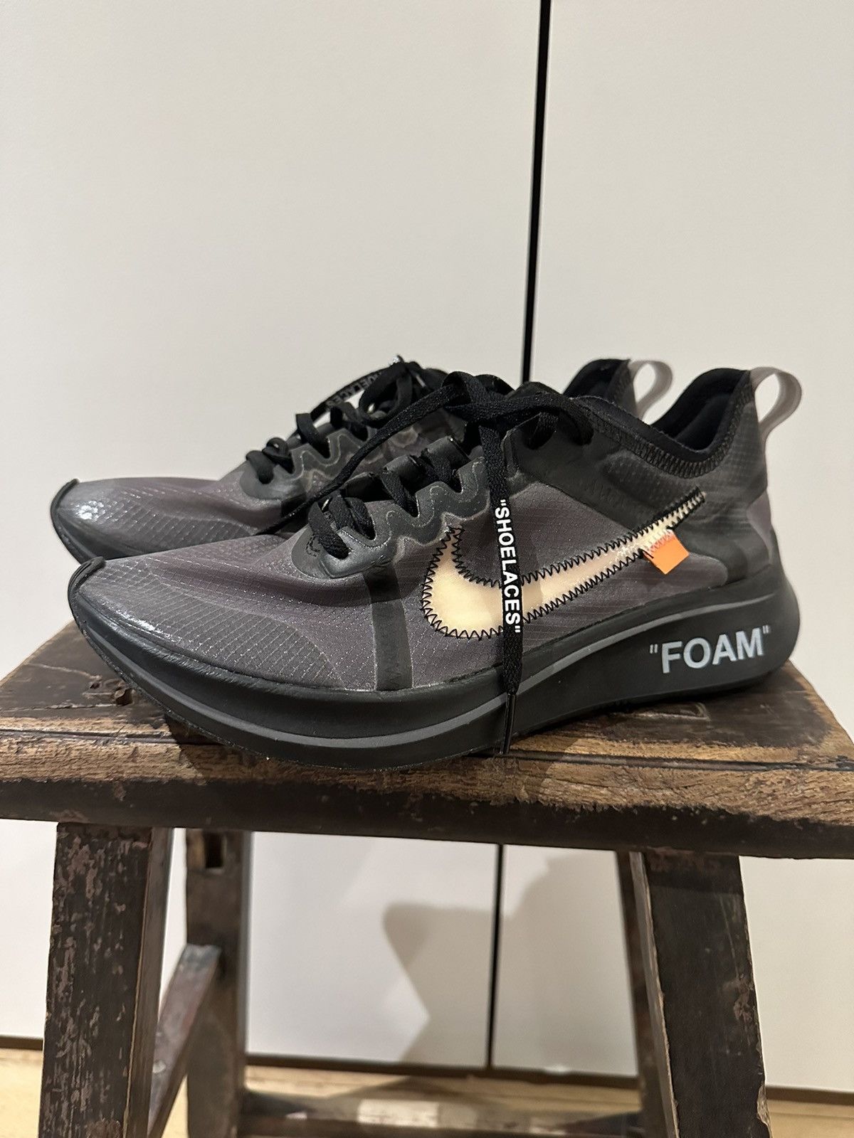 nikelab x off white zoom fly
