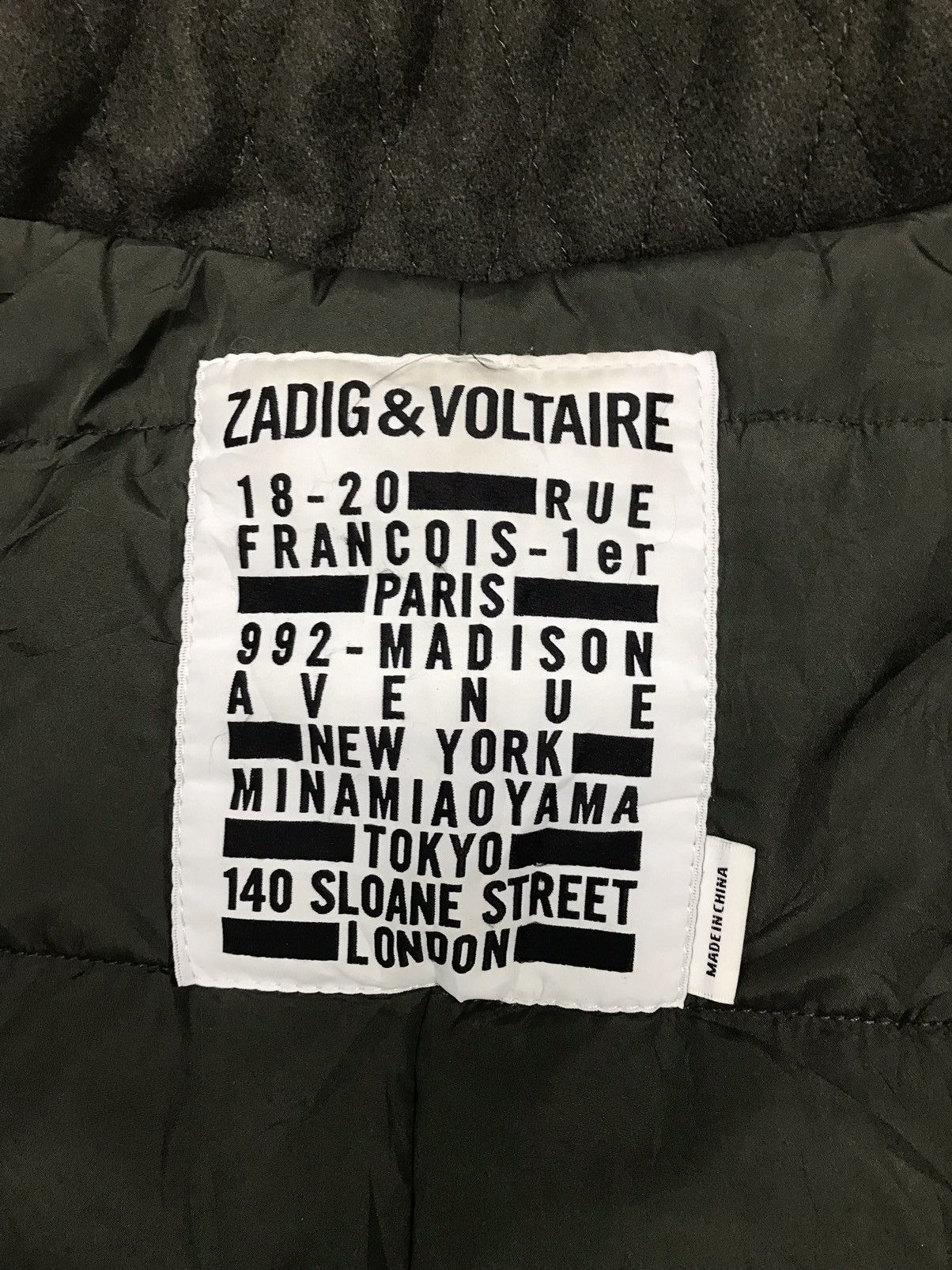Zadig & Voltaire ZADIG & VOLTAIRE Military long Jacket Distressed Size S / US 4 / IT 40 - 7 Thumbnail