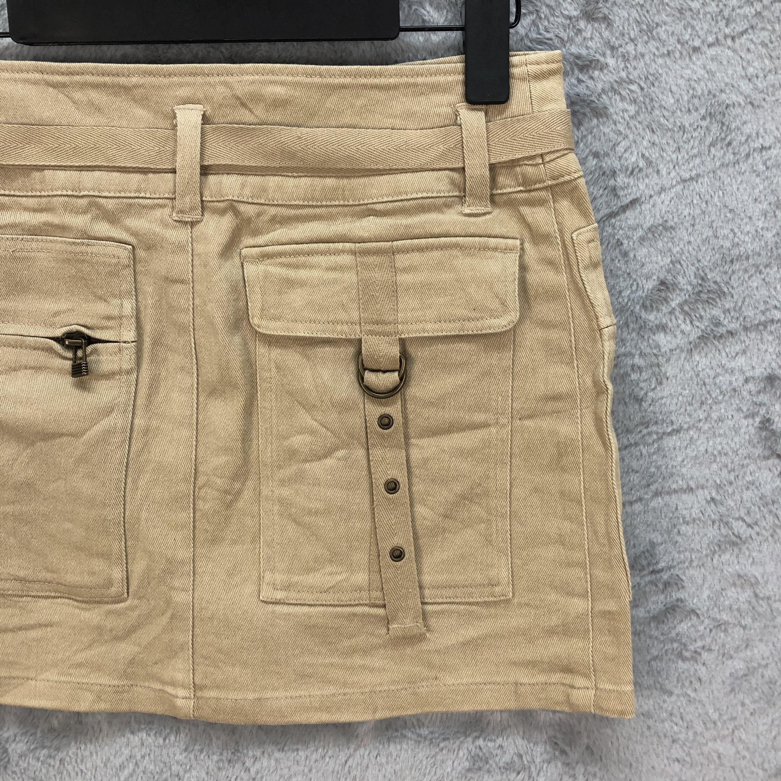 Japanese Brand BONDAGE🔥 MELURELEE MINI SKIRT #5086-40 Size 27" / US 4 / IT 40 - 10 Thumbnail
