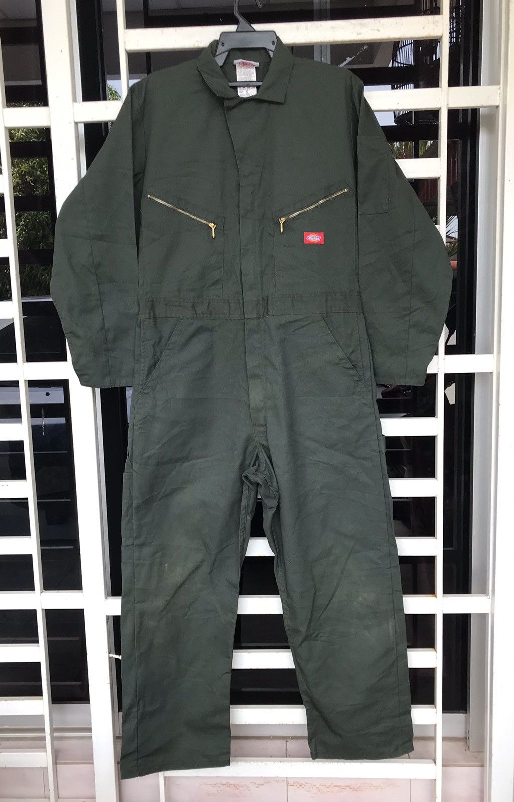 Dickies × Vintage Deadstock Green Dickies Overall workwear Size M to L Size US 36 / EU 52 - 1 Thumbnail