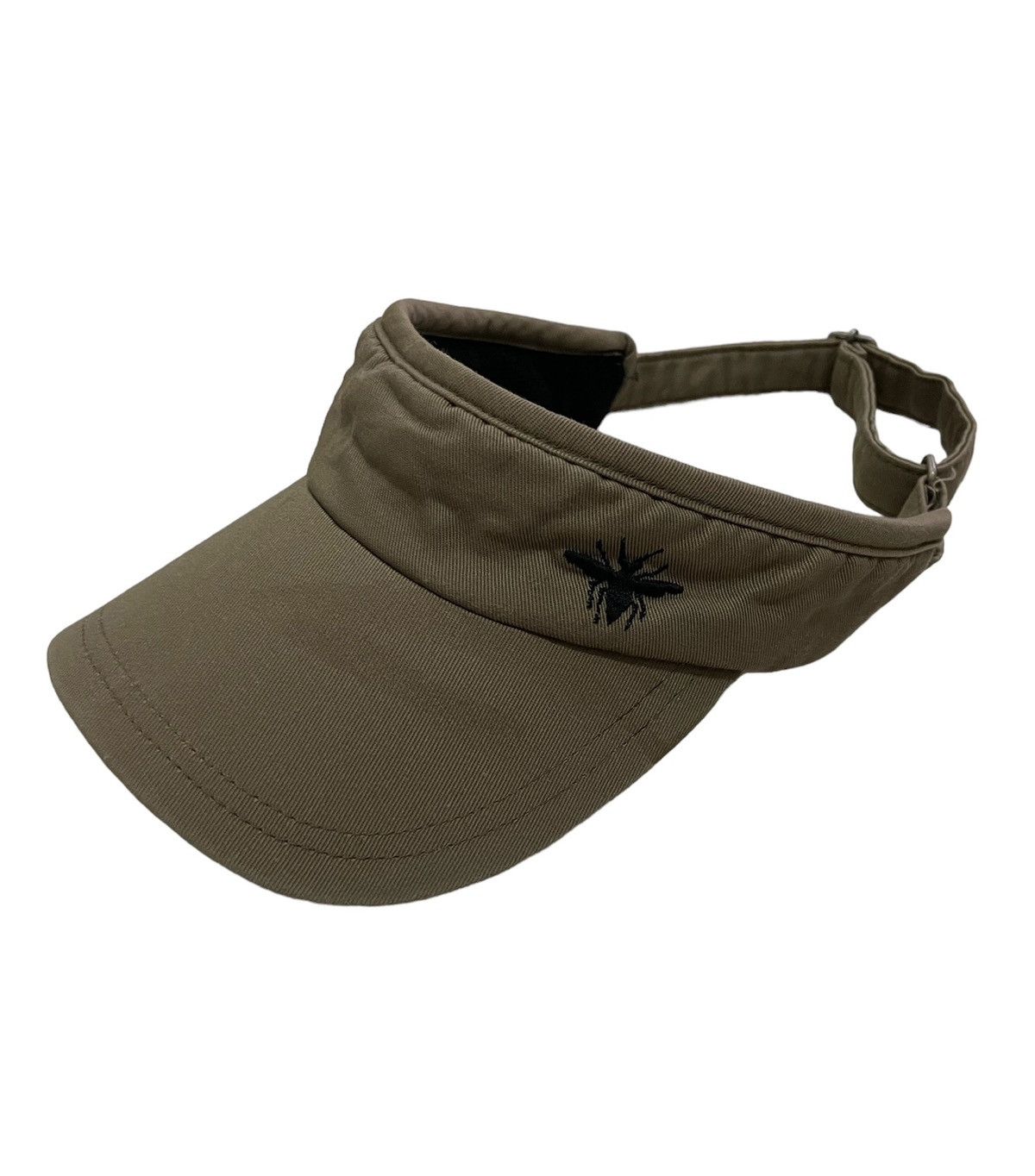 Dior Homme ハット Dior Oblique Bucket Hat Navy Blue and Beige Blended Cotton