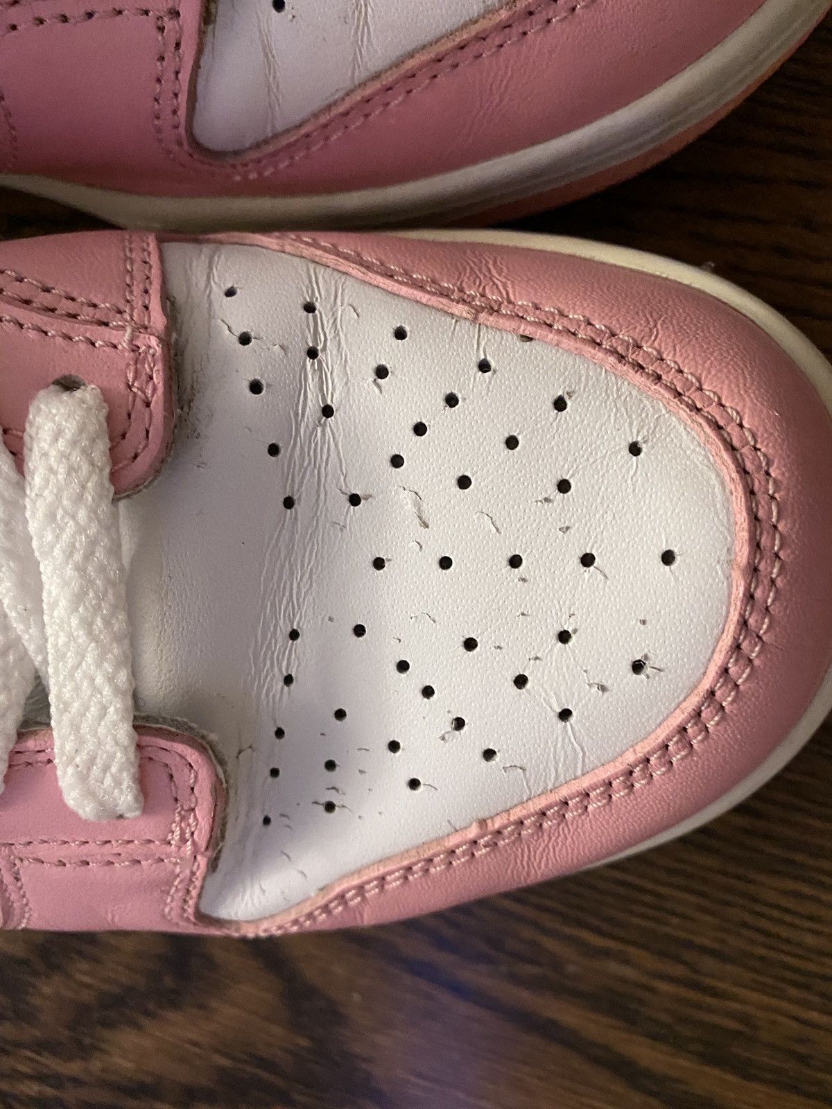 Nike × Vintage Vintage 2005 Nike Dunk Low Real Pink White-Pink Size US 8 / EU 41 - 6 Thumbnail