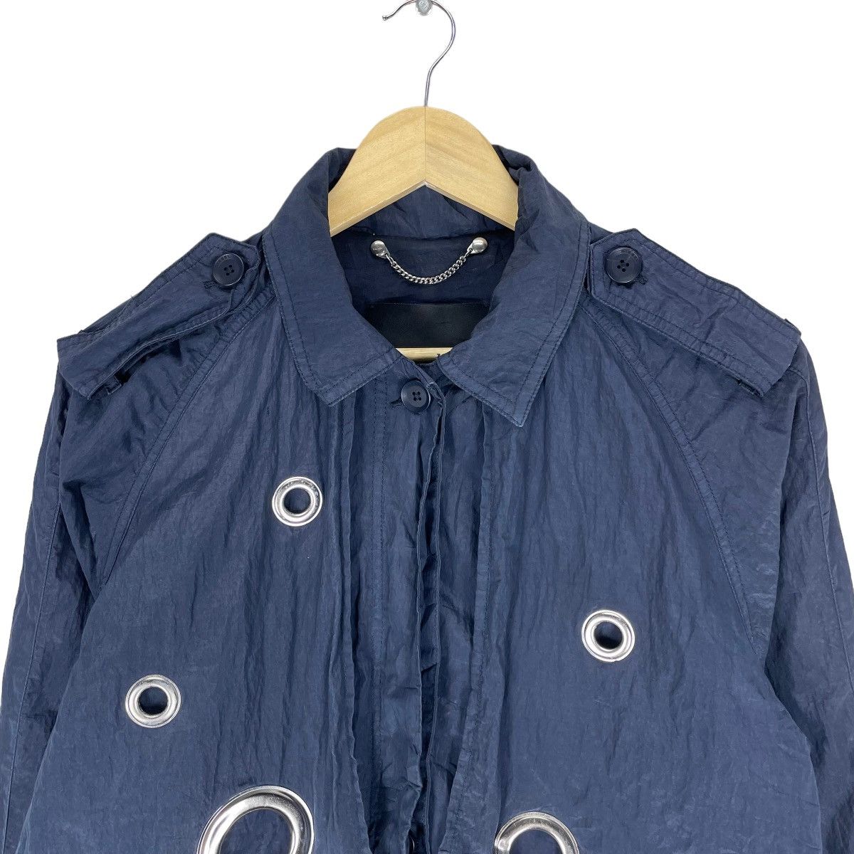 Diesel ☀️DIESEL BUBBLE CROPPED BONDAGE BUTTON JACKET Size M / US 6-8 / IT 42-44 - 2 Thumbnail