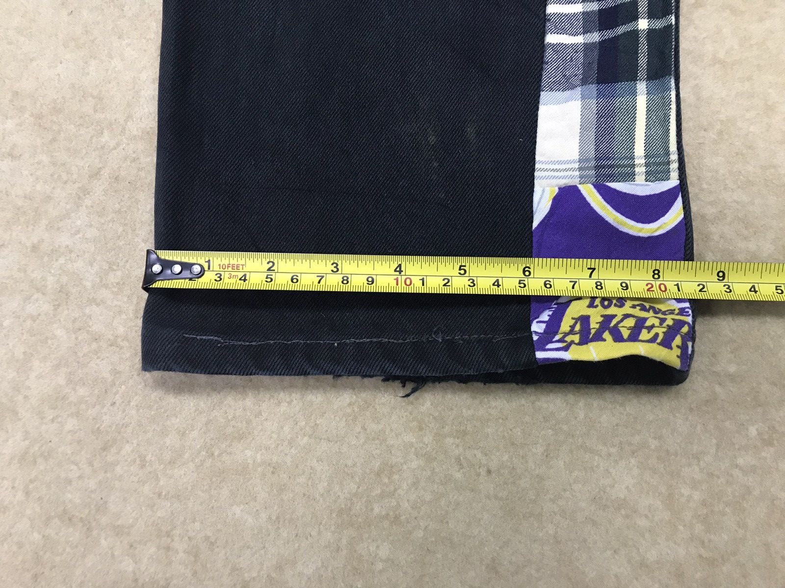 Levi's Vintage Clothing × NBA Vtg Levi’s 501 Super Black Custom Denim L.A Lakes Size 30 Size US 30 / EU 46 - 18 Thumbnail