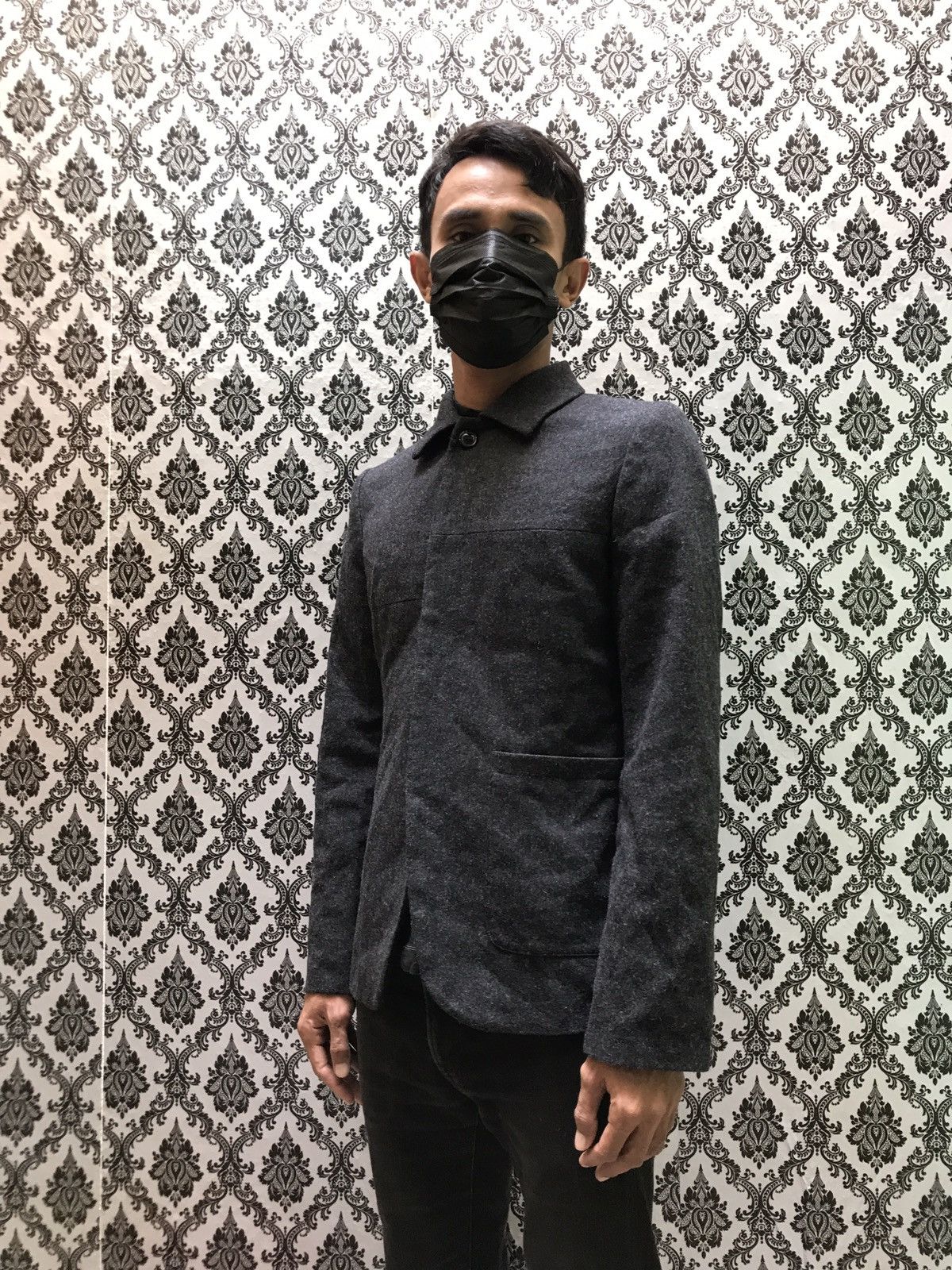 Issey Miyake ISSEY MIYAKE I.S sunoa kuwahara designer wool button jacket Size US M / EU 48-50 / 2 - 4 Thumbnail