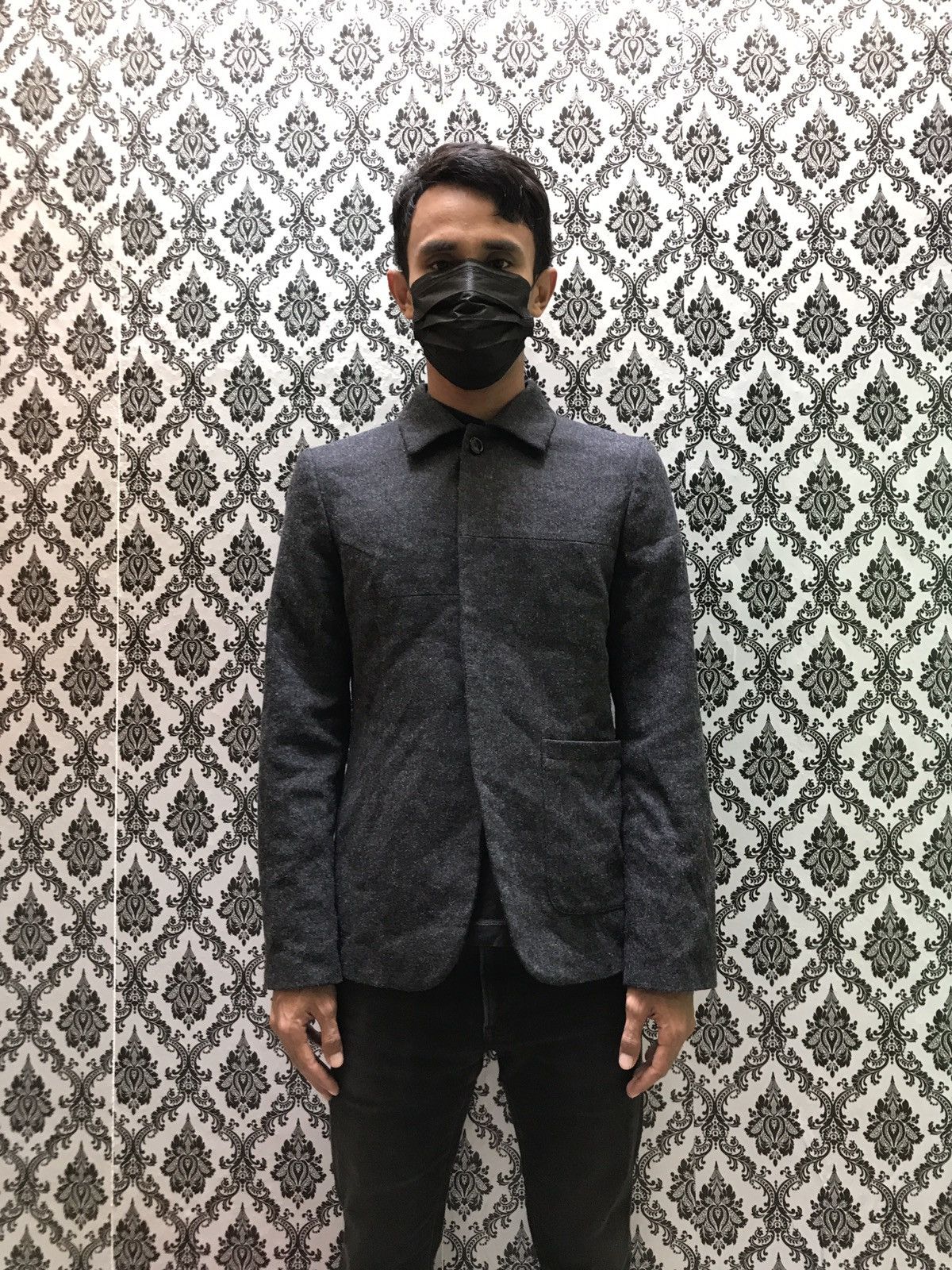 Issey Miyake ISSEY MIYAKE I.S sunoa kuwahara designer wool button jacket Size US M / EU 48-50 / 2 - 2 Thumbnail