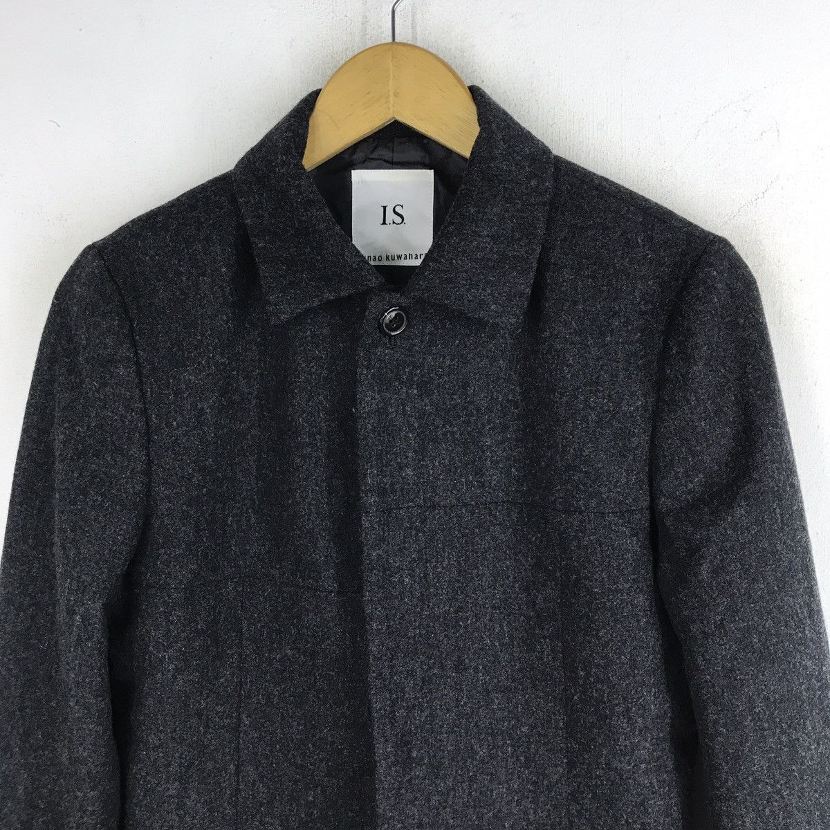 Issey Miyake ISSEY MIYAKE I.S sunoa kuwahara designer wool button jacket Size US M / EU 48-50 / 2 - 10 Thumbnail