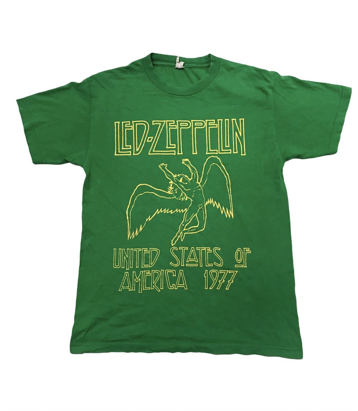 Band Tees × Led Zeppelin Green Led Zeppelin Tee Size M Size US M / EU 48-50 / 2 - 1 Thumbnail