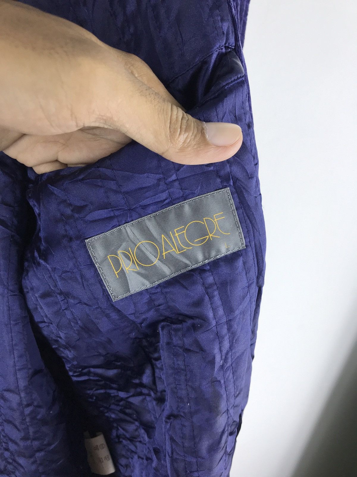 Designer 🔥RARE! PRIOALEGRE VELVET BOMBER JACKET Size US L / EU 52-54 / 3 - 10 Thumbnail
