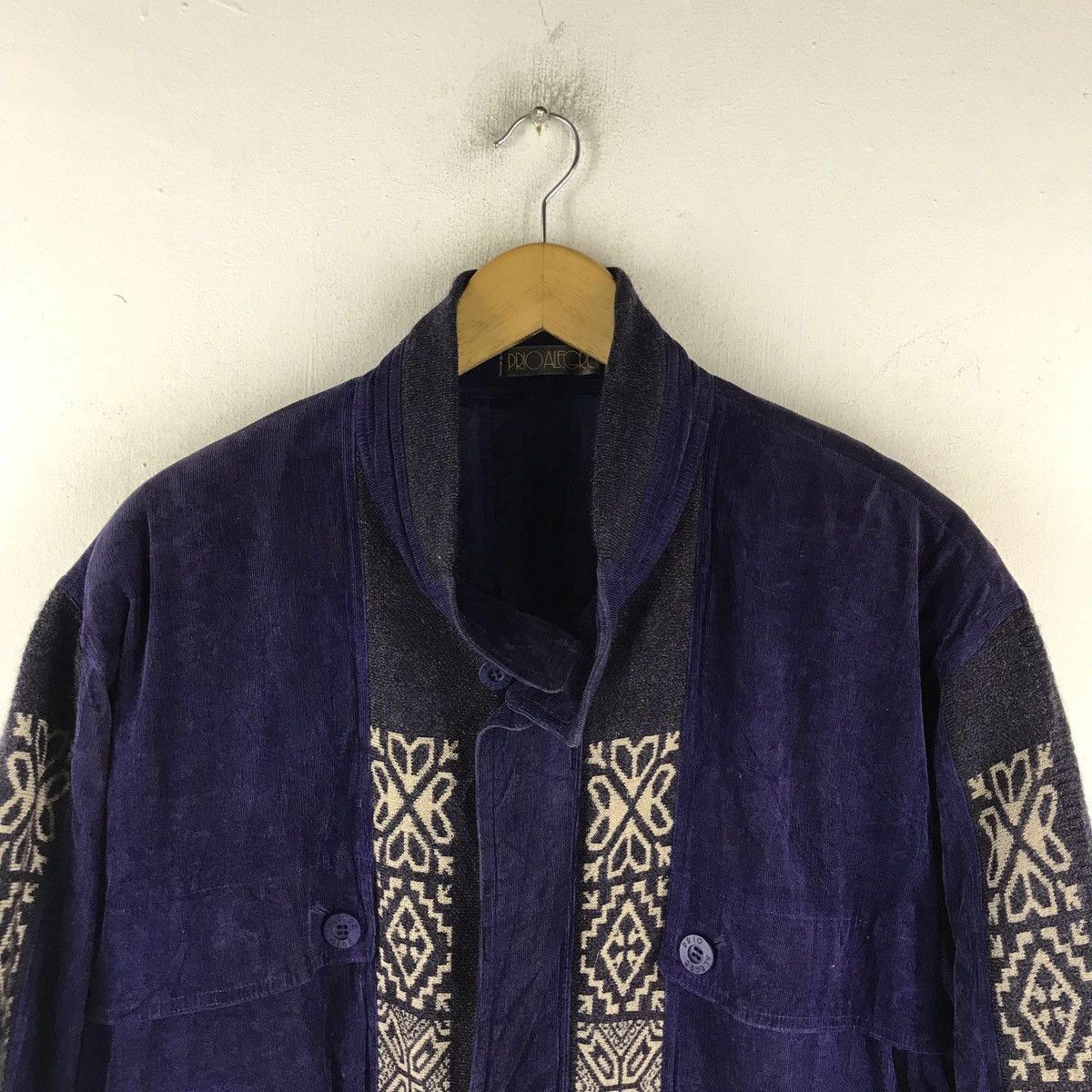 Designer 🔥RARE! PRIOALEGRE VELVET BOMBER JACKET Size US L / EU 52-54 / 3 - 4 Thumbnail