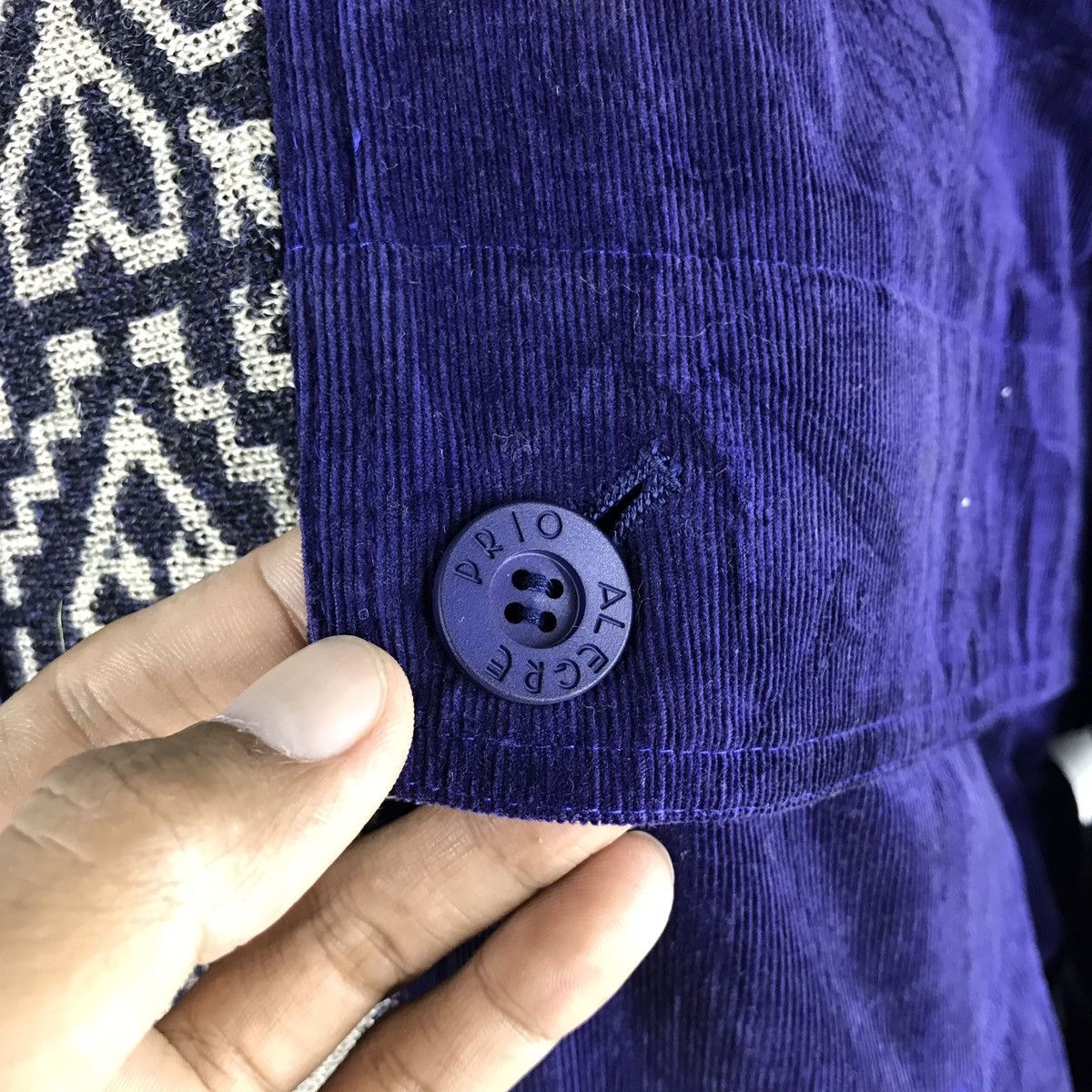 Designer 🔥RARE! PRIOALEGRE VELVET BOMBER JACKET Size US L / EU 52-54 / 3 - 8 Thumbnail