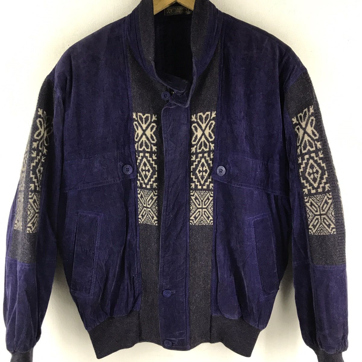 Designer 🔥RARE! PRIOALEGRE VELVET BOMBER JACKET Size US L / EU 52-54 / 3 - 5 Thumbnail