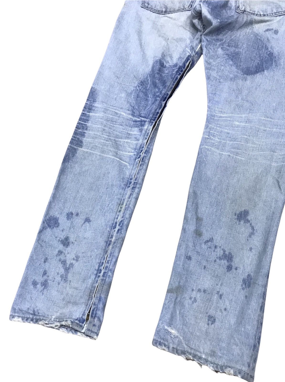 Levi's Vintage Clothing Rare 🔥 Vintage Levi’s Big E Selvedge Distressed Denim Size US 33 - 5 Thumbnail
