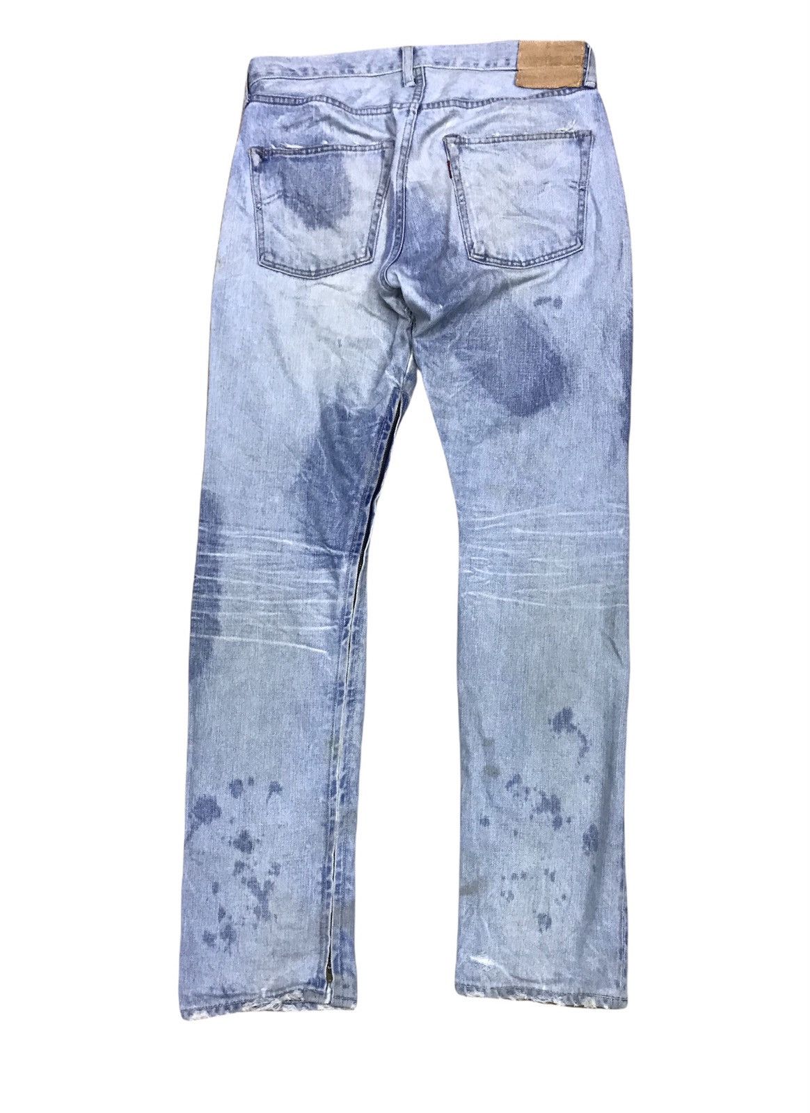 Levi's Vintage Clothing Rare 🔥 Vintage Levi’s Big E Selvedge Distressed Denim Size US 33 - 2 Thumbnail