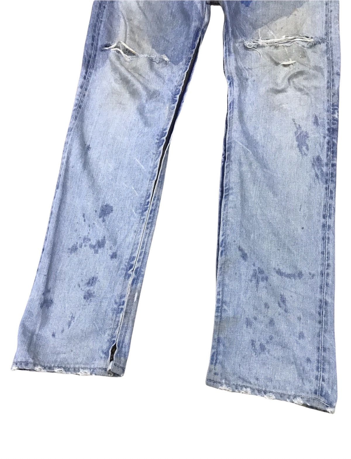Levi's Vintage Clothing Rare 🔥 Vintage Levi’s Big E Selvedge Distressed Denim Size US 33 - 4 Thumbnail