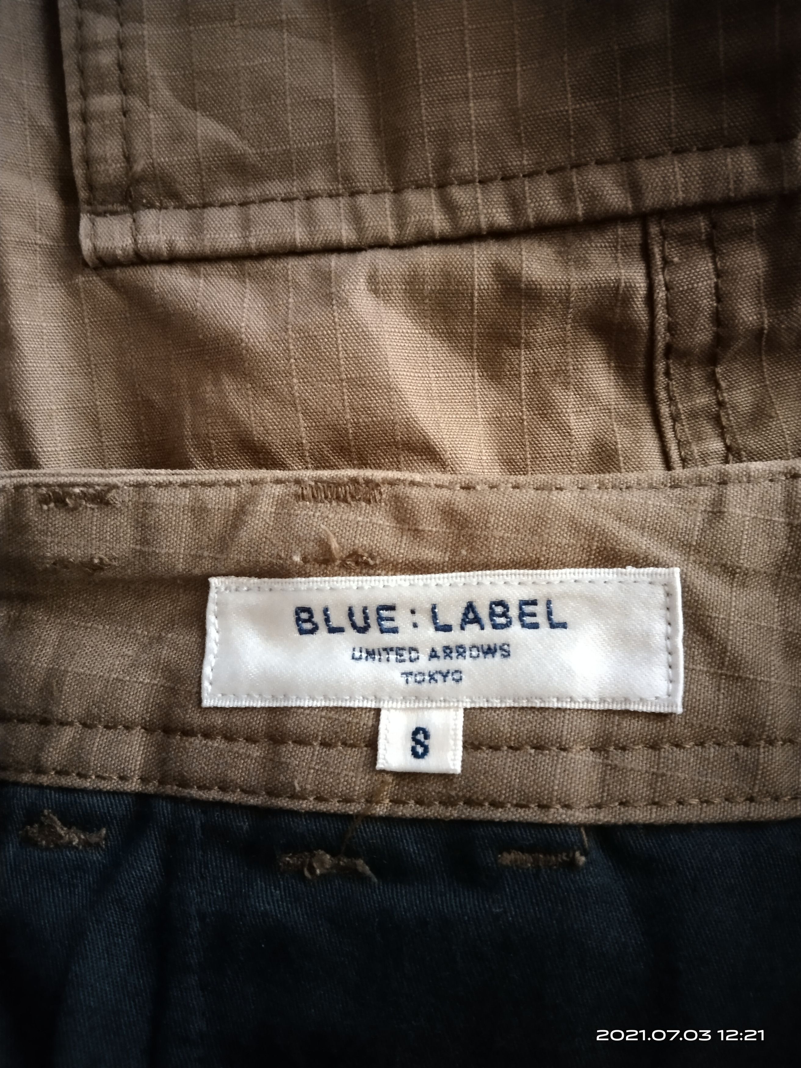 Japanese Brand CARGO PARACHUTE JAPAN BLUE LABEL UNITED ARROW TOKYO Size US 29 - 6 Thumbnail