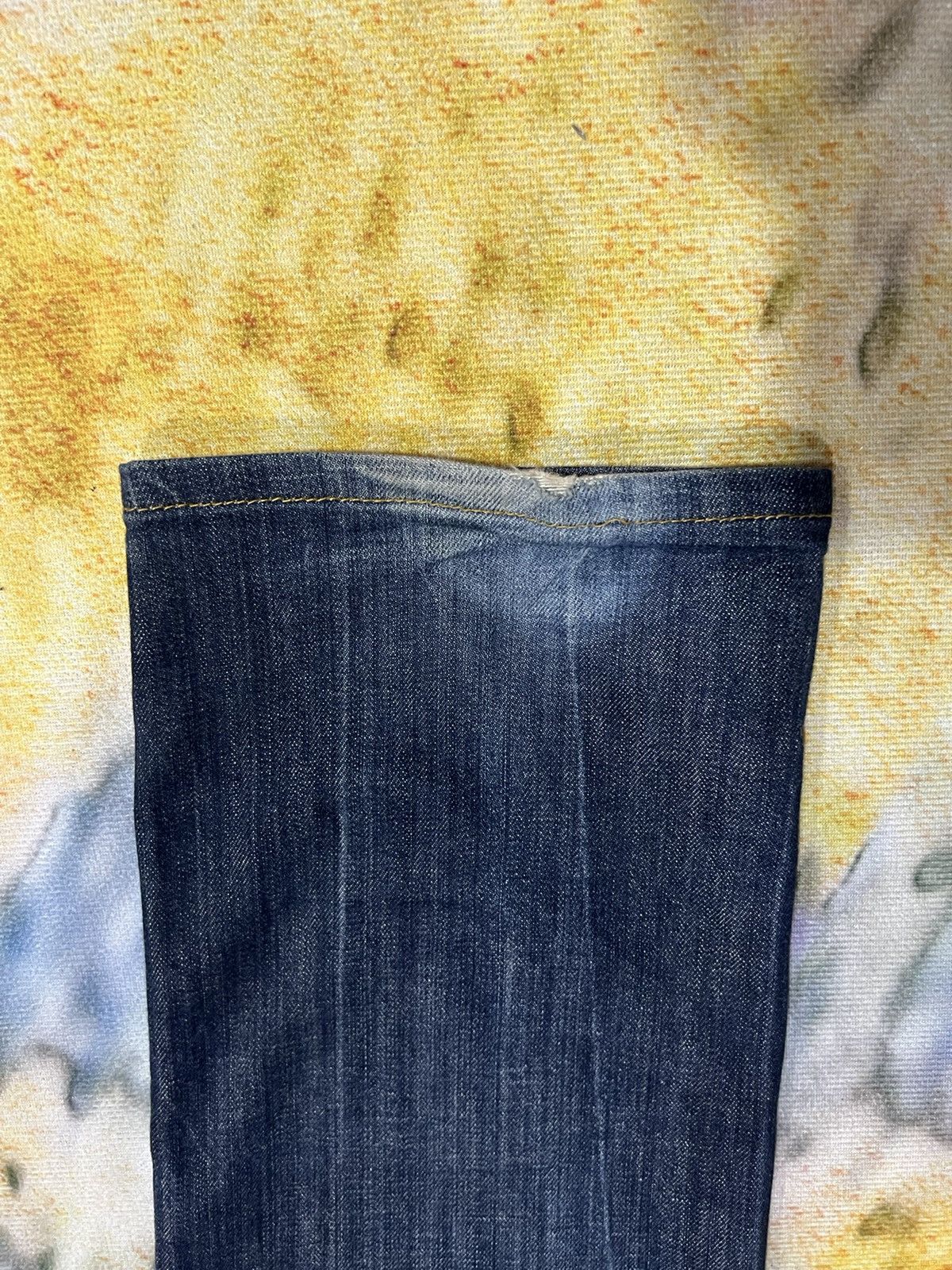 Jimmy Taverniti × Vintage Verry rare Jimmy Taverniti Denim Pant Nice Design Size US 35 - 10 Thumbnail