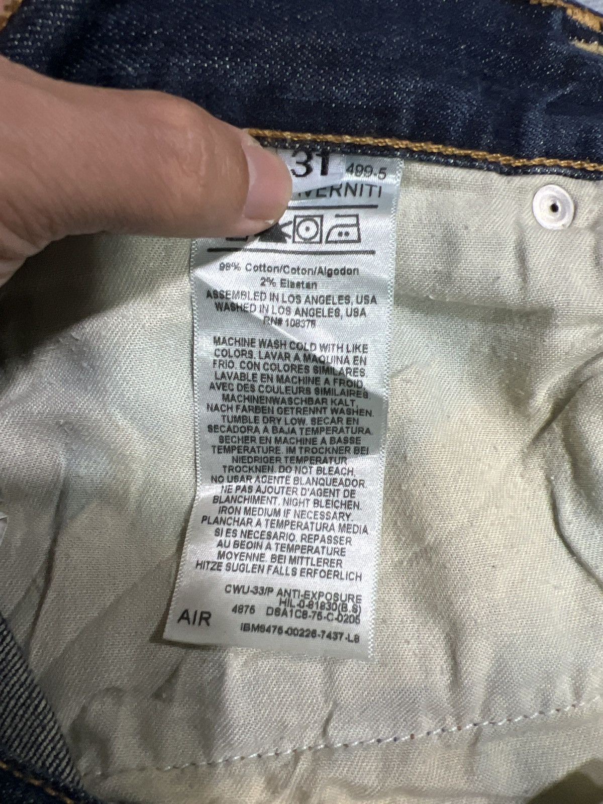Jimmy Taverniti × Vintage Verry rare Jimmy Taverniti Denim Pant Nice Design Size US 35 - 13 Thumbnail