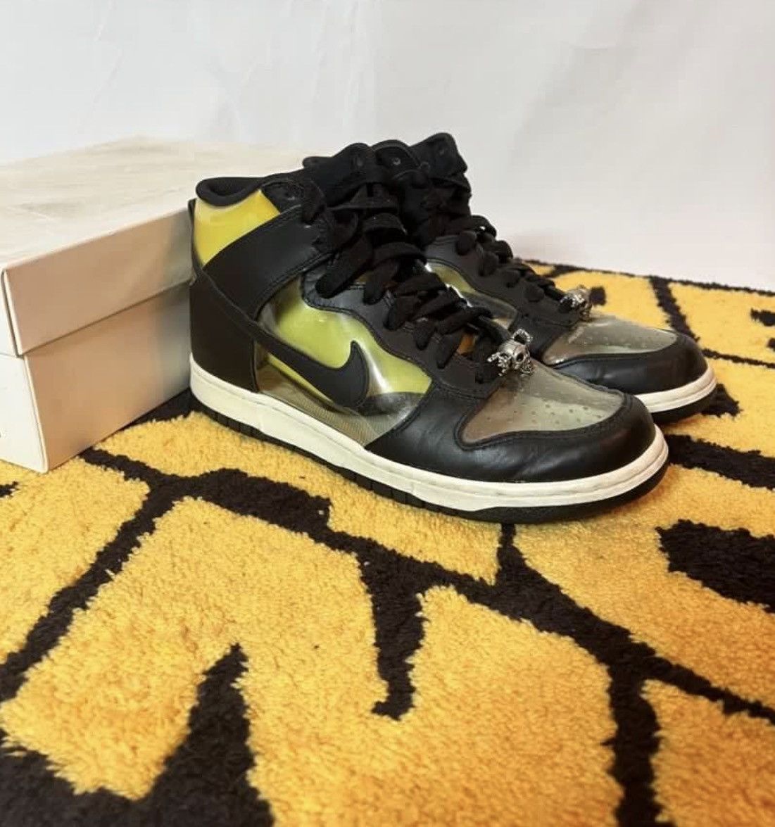 CDG by Comme des Garcons × Comme des Garcons Homme × Vintage Vintage 2017 CDG Dunk High Comme Des Garcon Retro Clear og Size US 9 / EU 42 - 5 Thumbnail