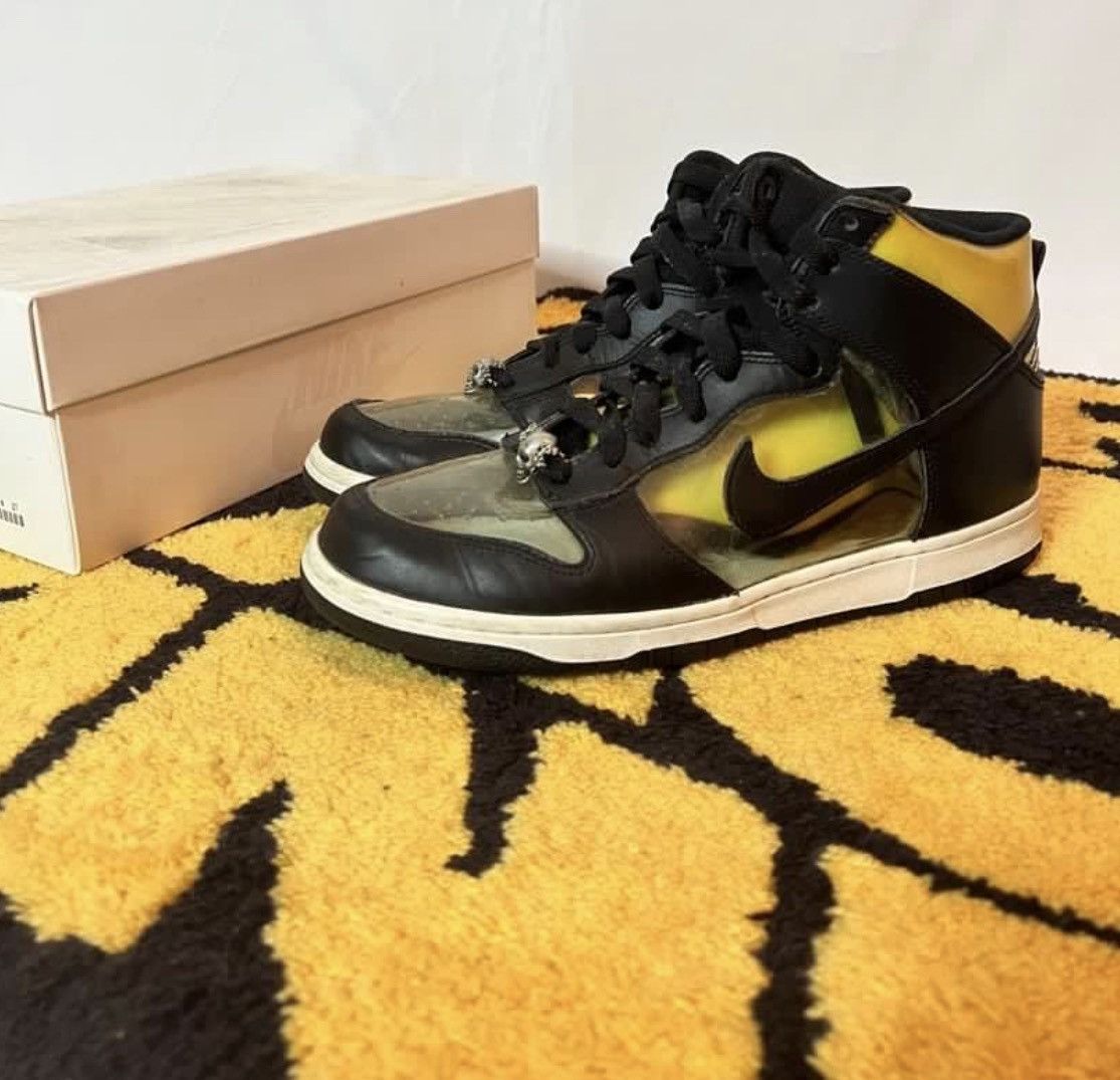 CDG by Comme des Garcons × Comme des Garcons Homme × Vintage Vintage 2017 CDG Dunk High Comme Des Garcon Retro Clear og Size US 9 / EU 42 - 3 Thumbnail