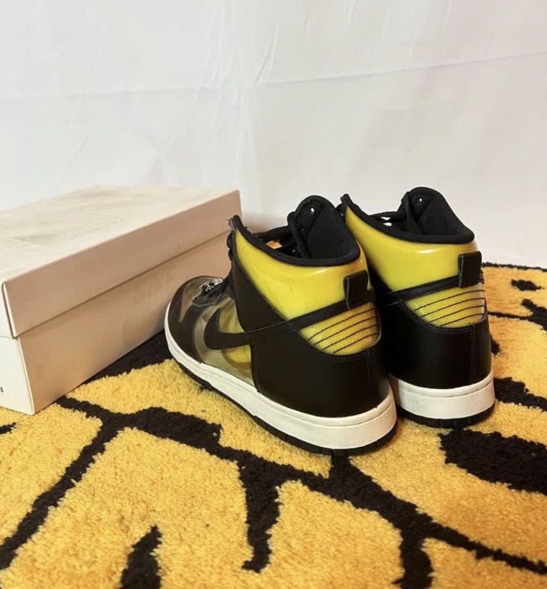 CDG by Comme des Garcons × Comme des Garcons Homme × Vintage Vintage 2017 CDG Dunk High Comme Des Garcon Retro Clear og Size US 9 / EU 42 - 6 Thumbnail