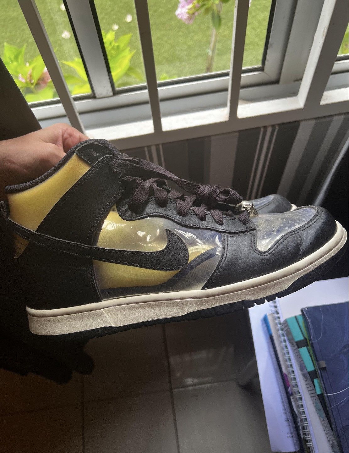 CDG by Comme des Garcons × Comme des Garcons Homme × Vintage Vintage 2017 CDG Dunk High Comme Des Garcon Retro Clear og Size US 9 / EU 42 - 10 Thumbnail