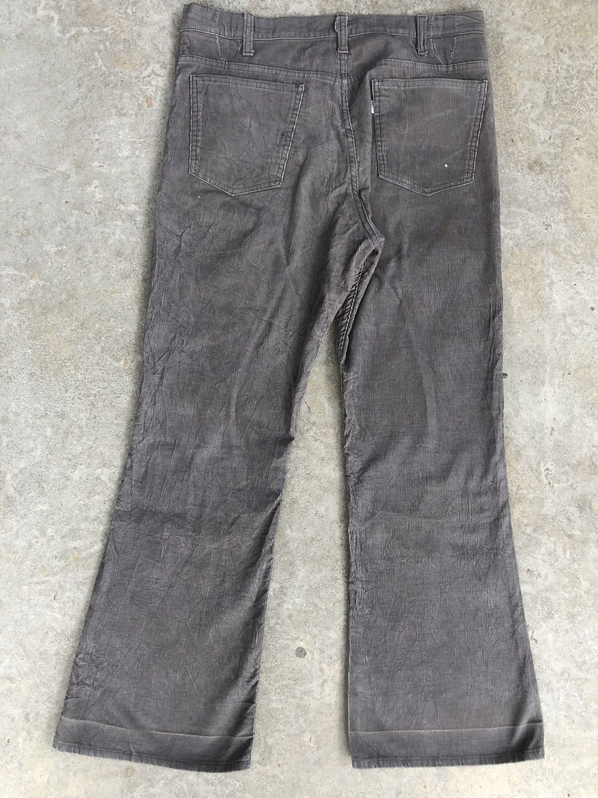 Levi's Vintage 70’s Levi’s Corduroy Pants Flared Jeans 646 Size US 35 - 2 Thumbnail