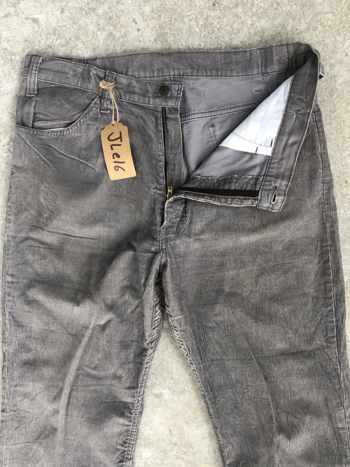Levi's Vintage 70’s Levi’s Corduroy Pants Flared Jeans 646 Size US 35 - 3 Thumbnail